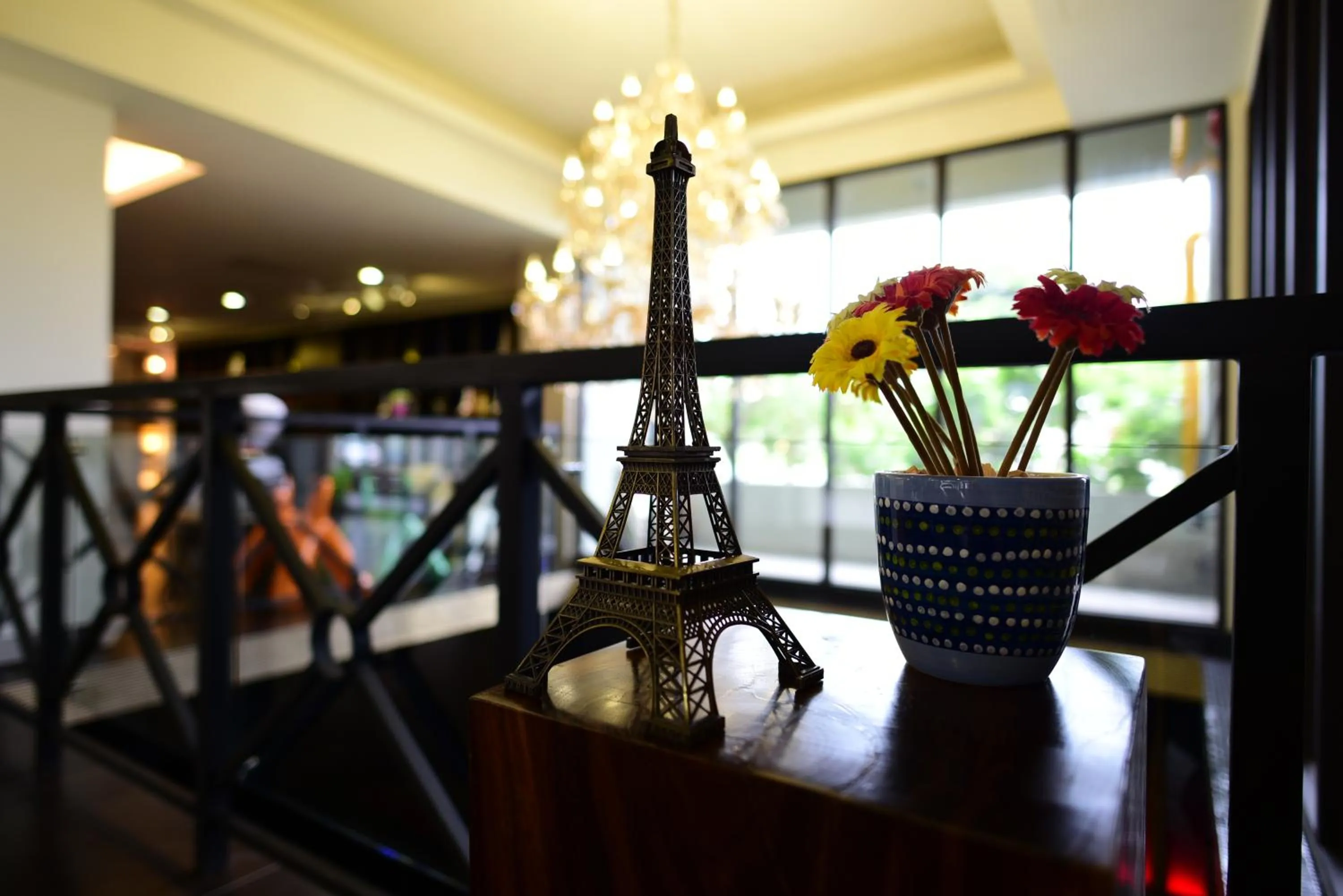 Decorative detail in Hotel Les Champs Hualien