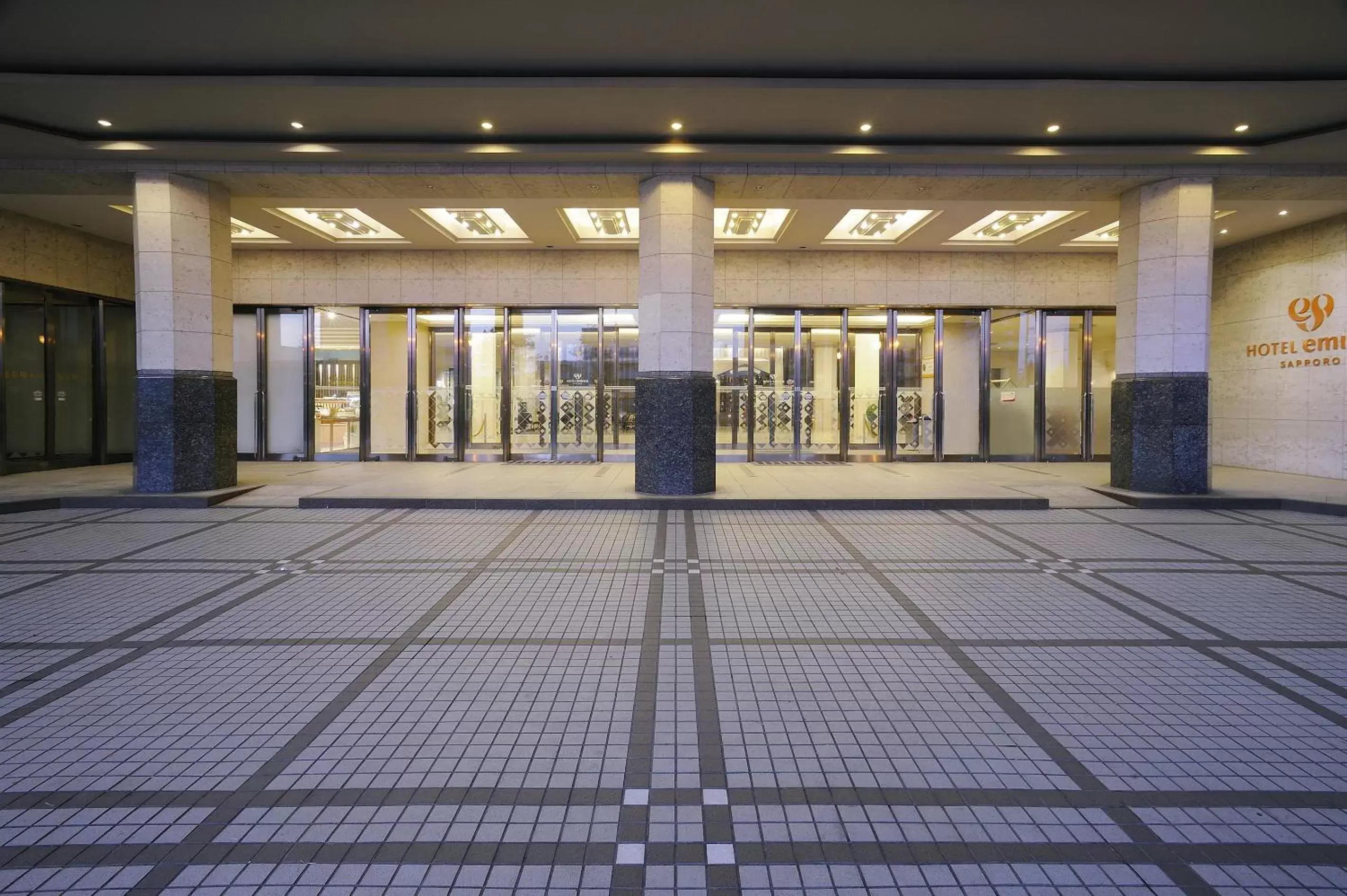 Facade/entrance in Hotel Emisia Sapporo