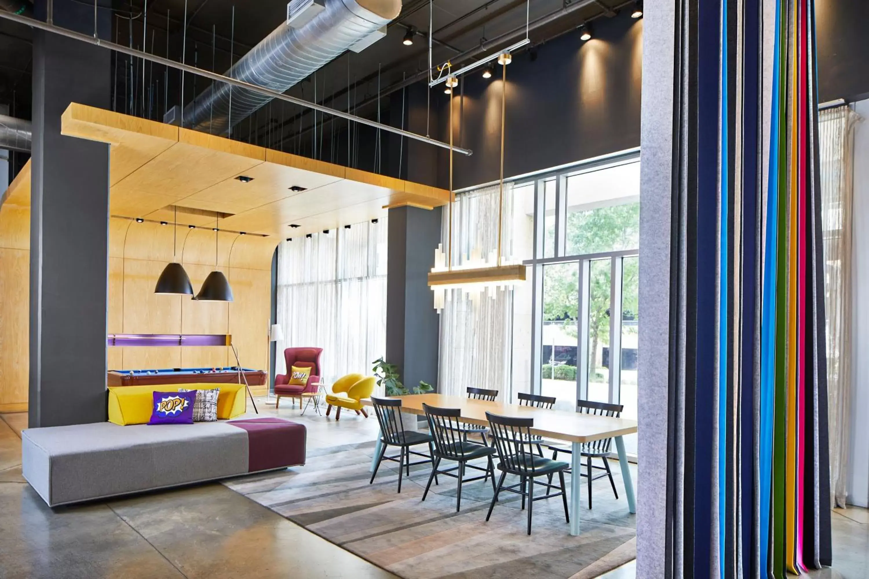 Lobby or reception in Aloft Austin at The Domain