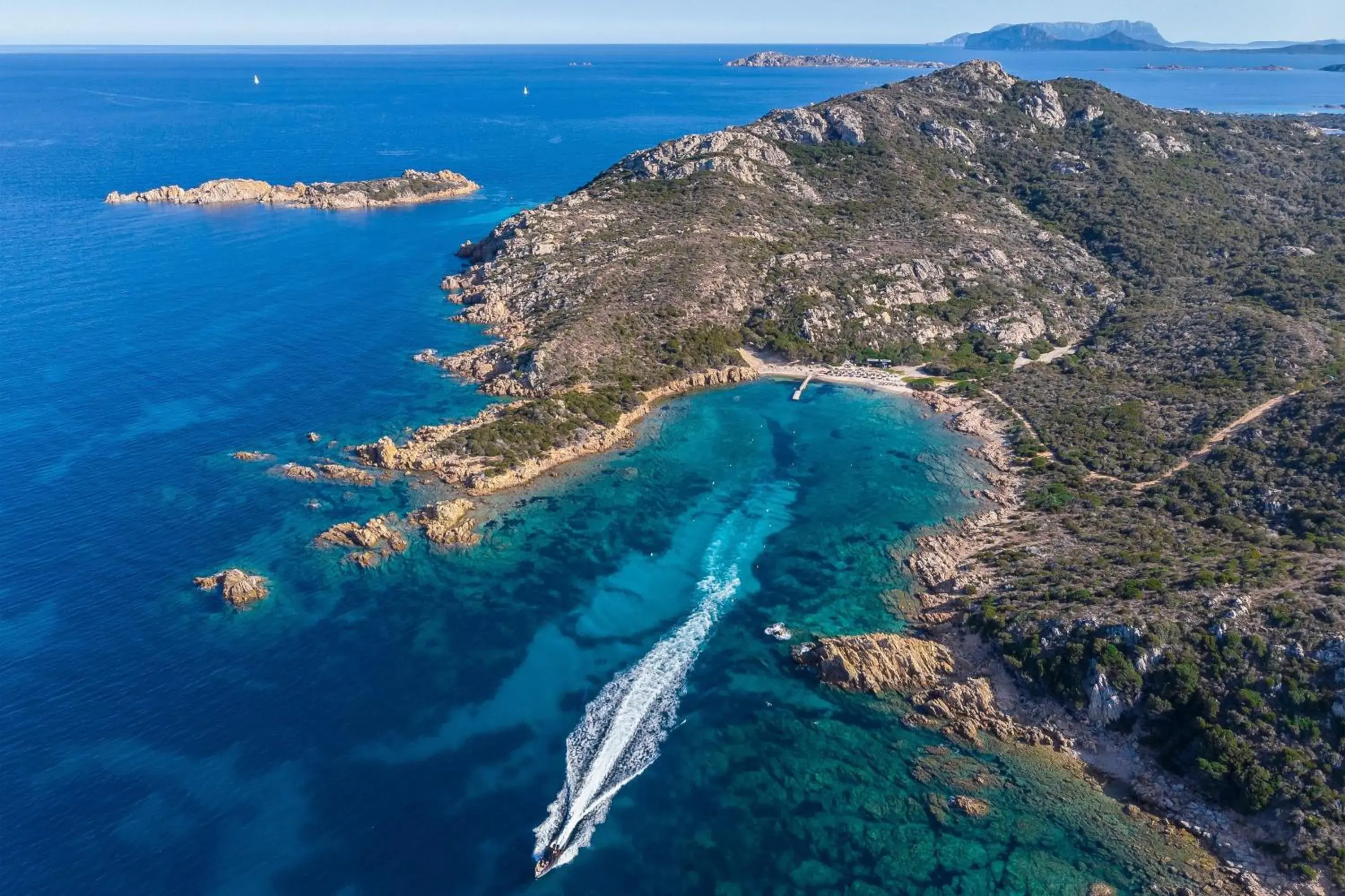 Beach, Bird's-eye View in Cervo Hotel, Costa Smeralda Resort