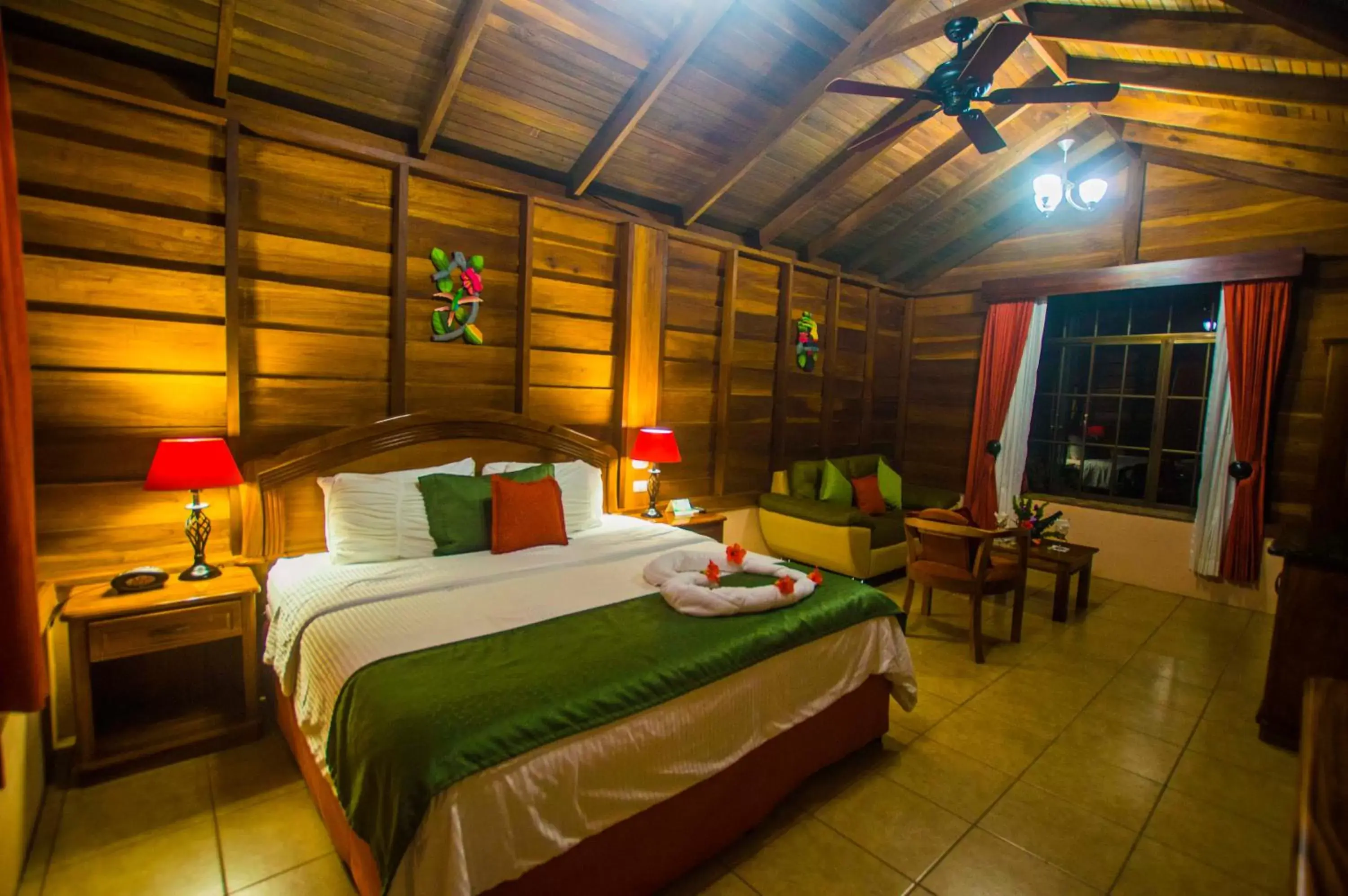 Bed in Hotel Campo Verde