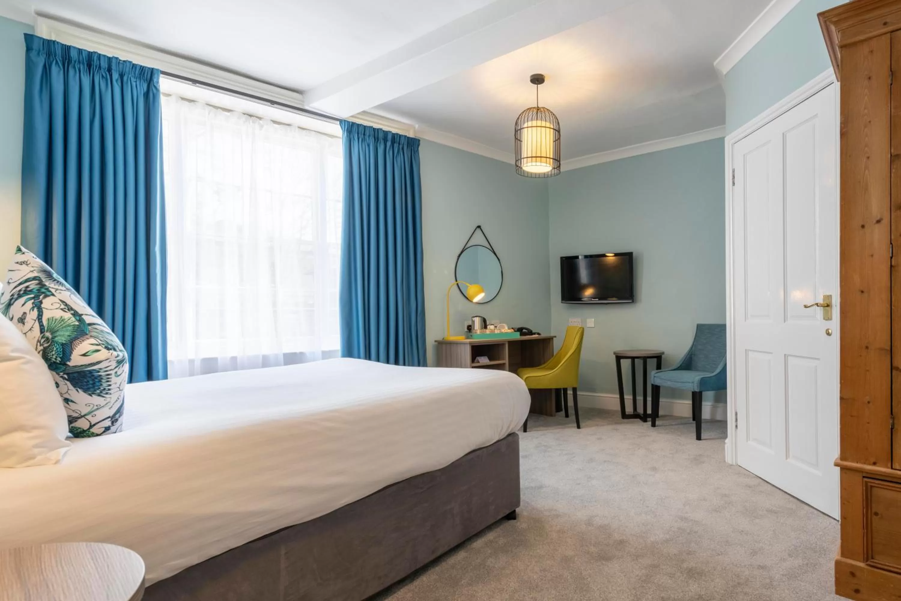 Bed in Wisteria Hotel