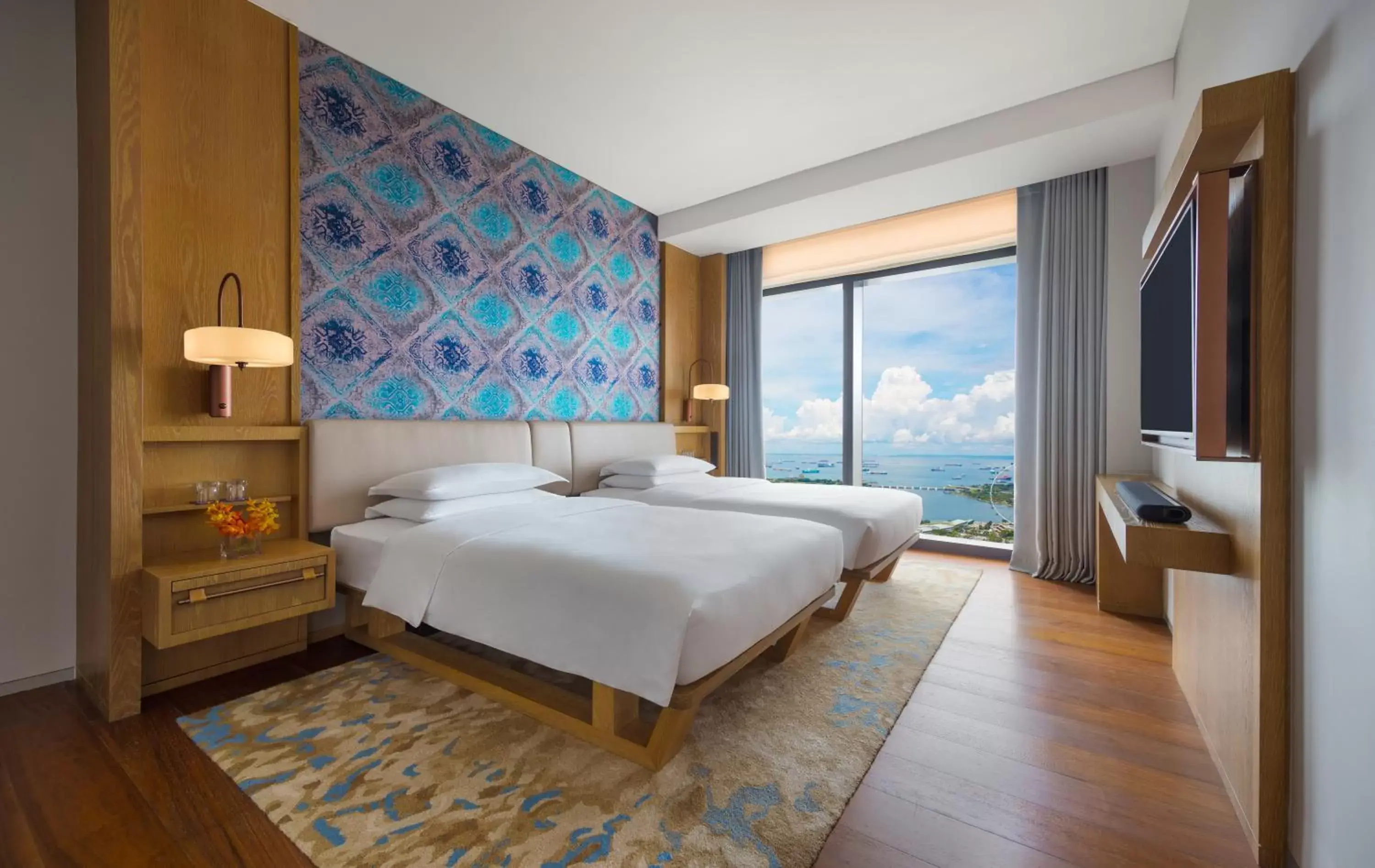 Bedroom, Bed in Andaz Singapore A Concept by Hyatt