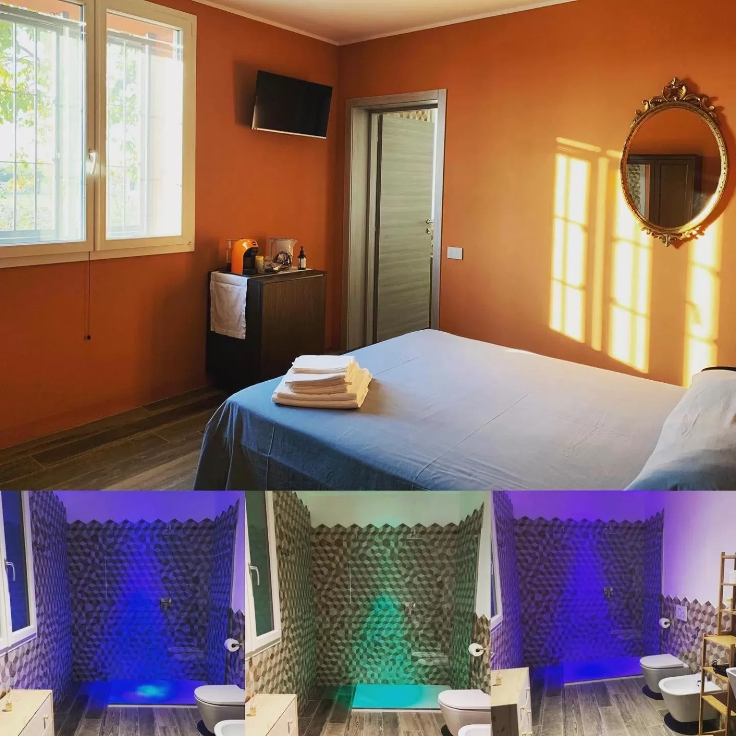 Bed in Sala dell Estate Guest House