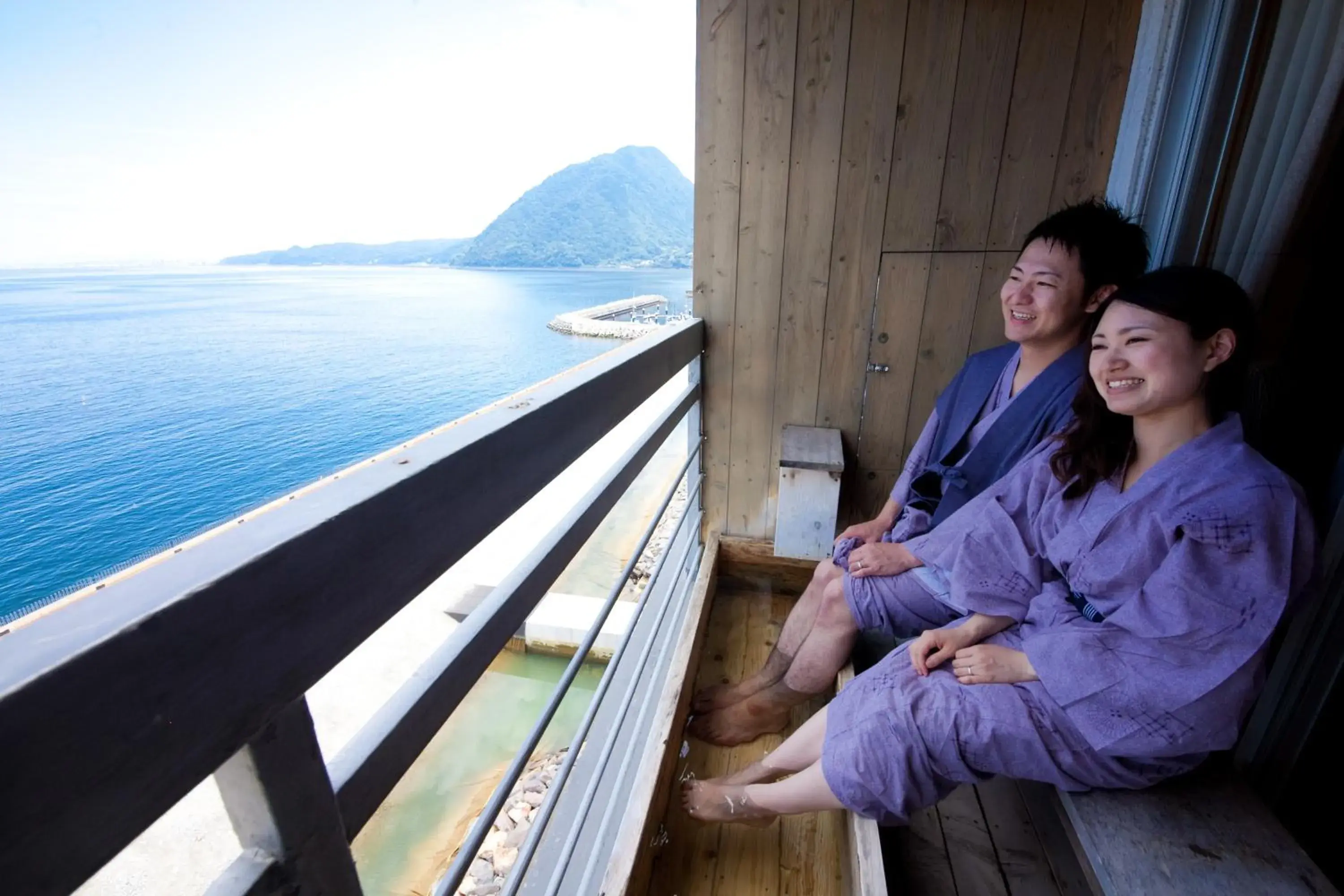 Hot Spring Bath in Tenku Yubo Seikaiso