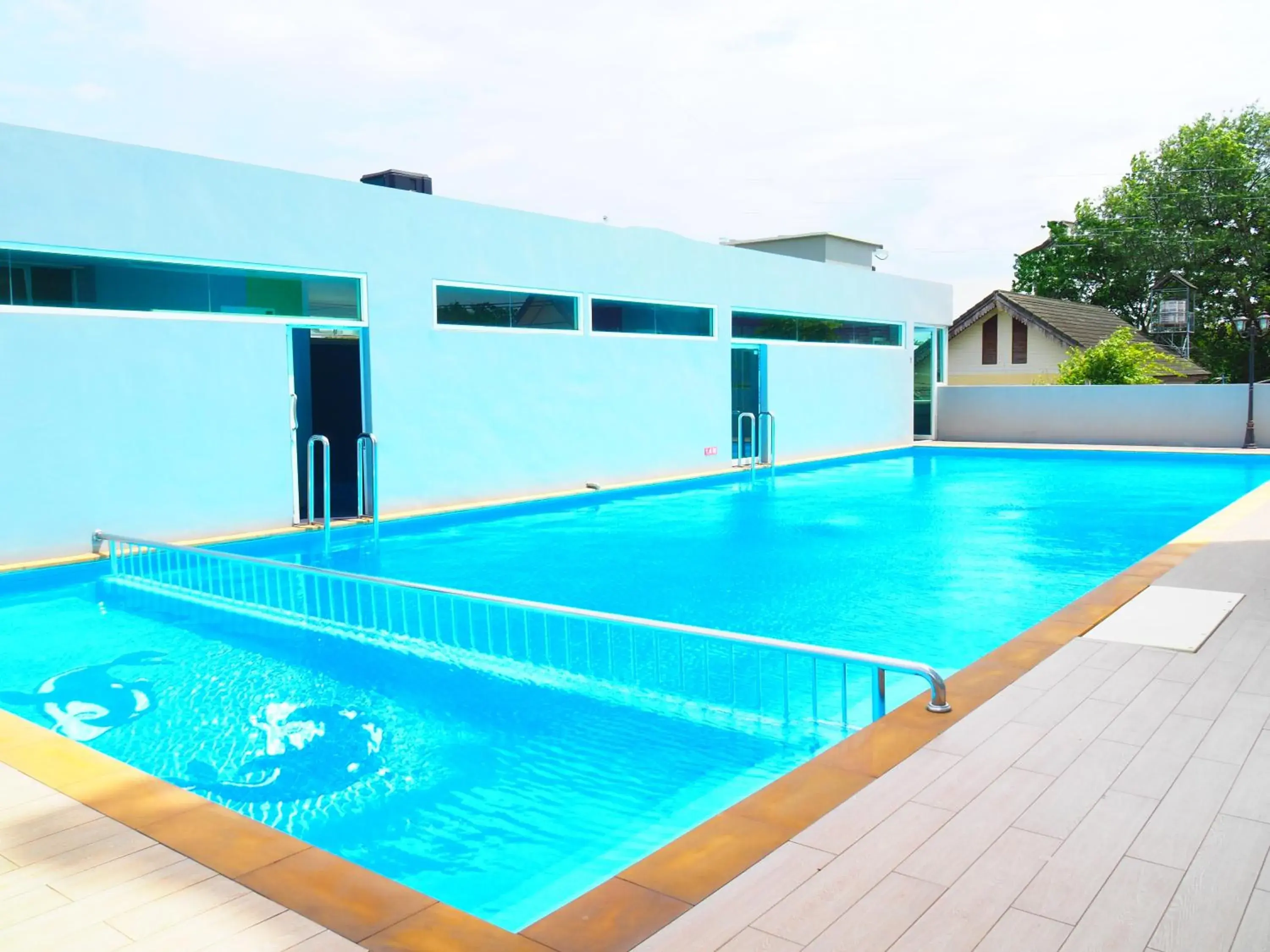 Property building, Swimming Pool in Blue Orchids Hotel