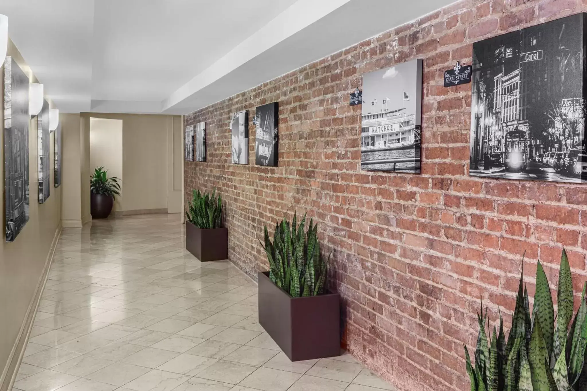 Property building, Lobby/Reception in Astor Crowne Plaza New Orleans French Quarter, Corner of Bourbon and Canal