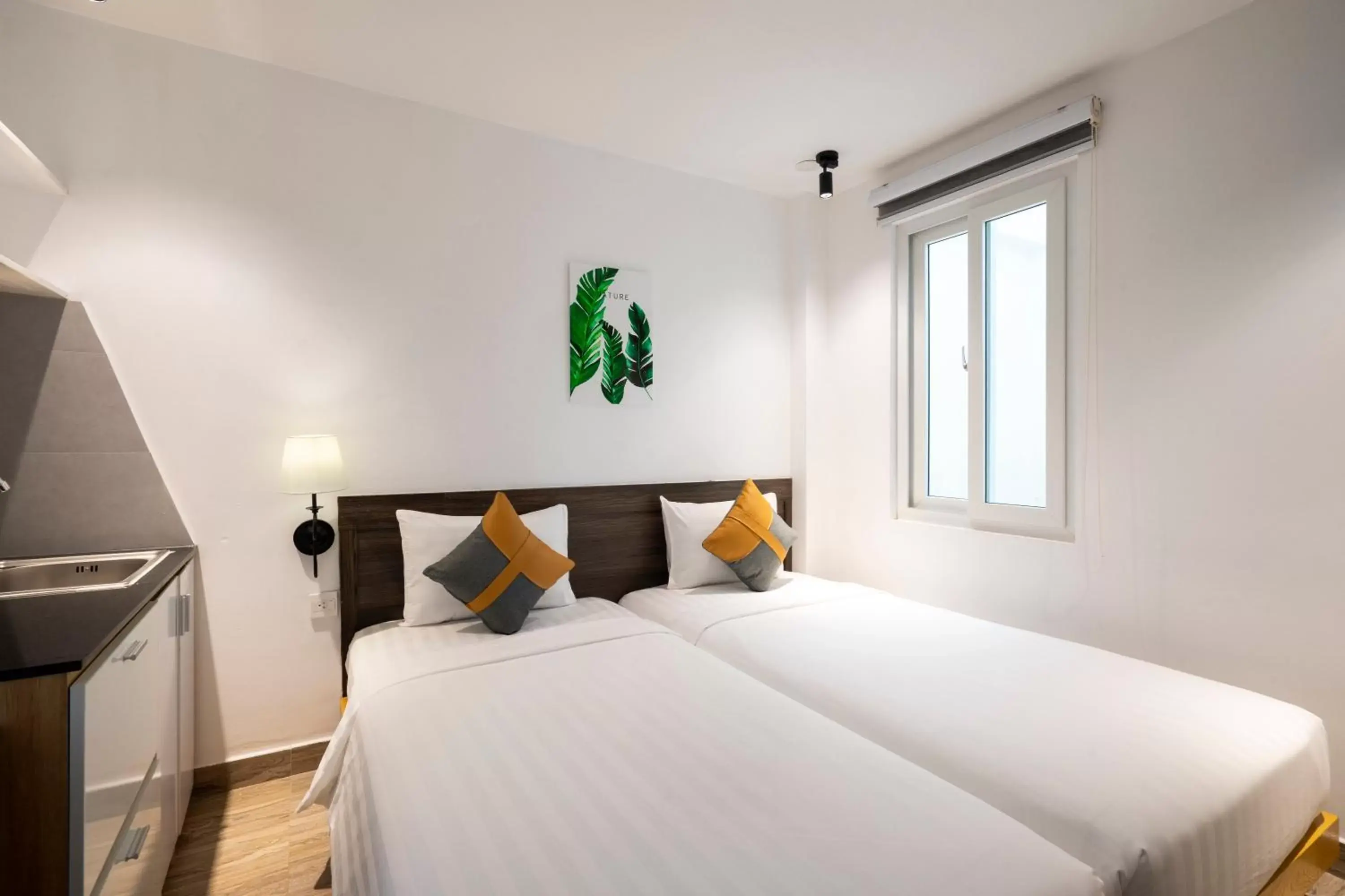 Photo of the whole room, Bed in La Airport Tan Binh Hotel Photo of the whole room, Bed in La Airport Tan Binh Hotel