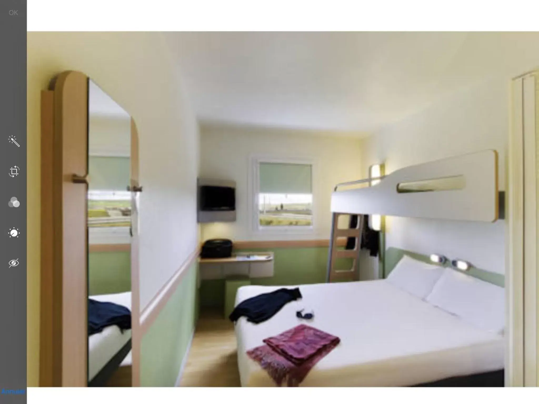 Photo of the whole room, Bunk Bed in Hotel Ibis Budget Deauville