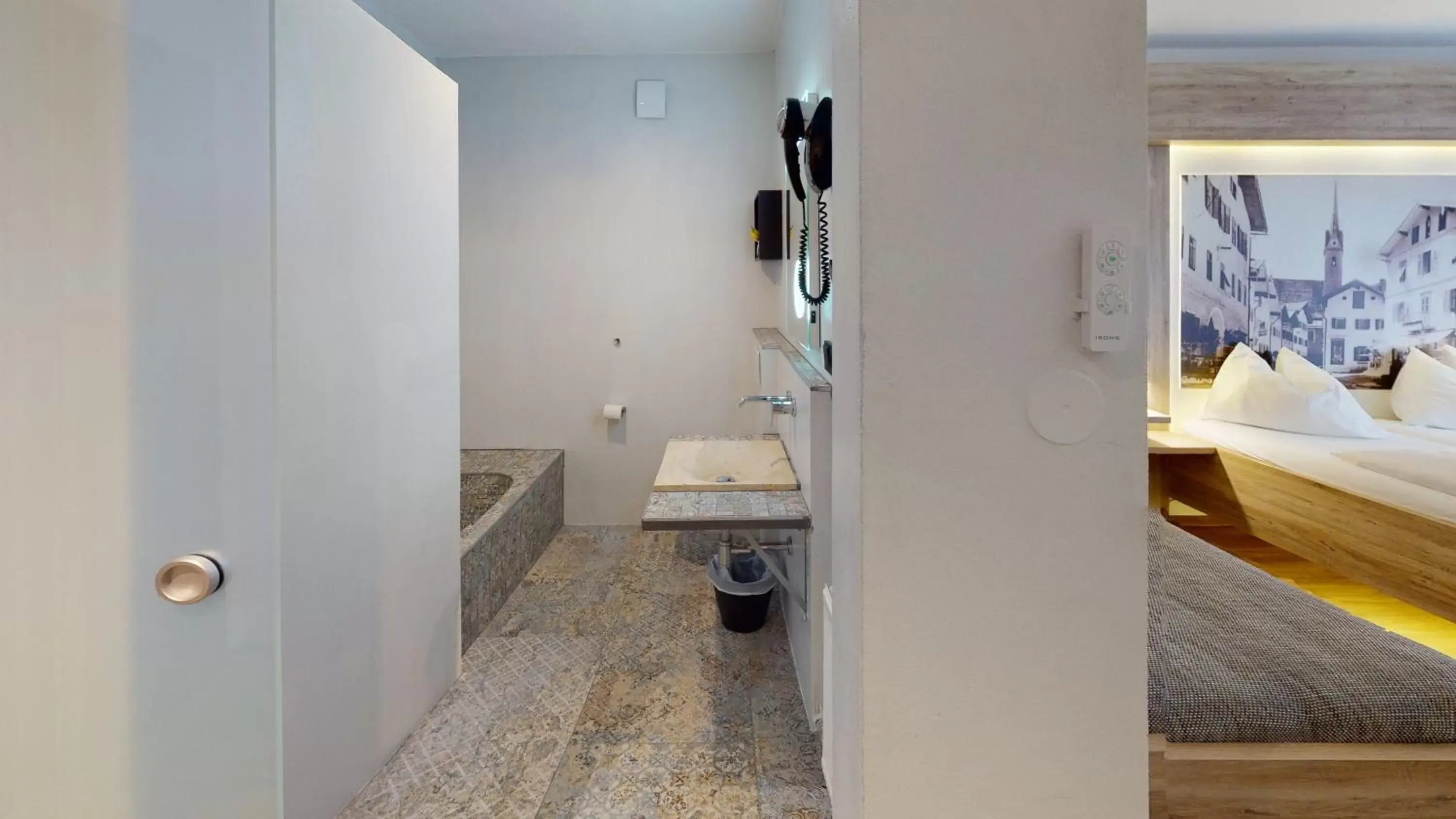 Bathroom in Hotel Adler