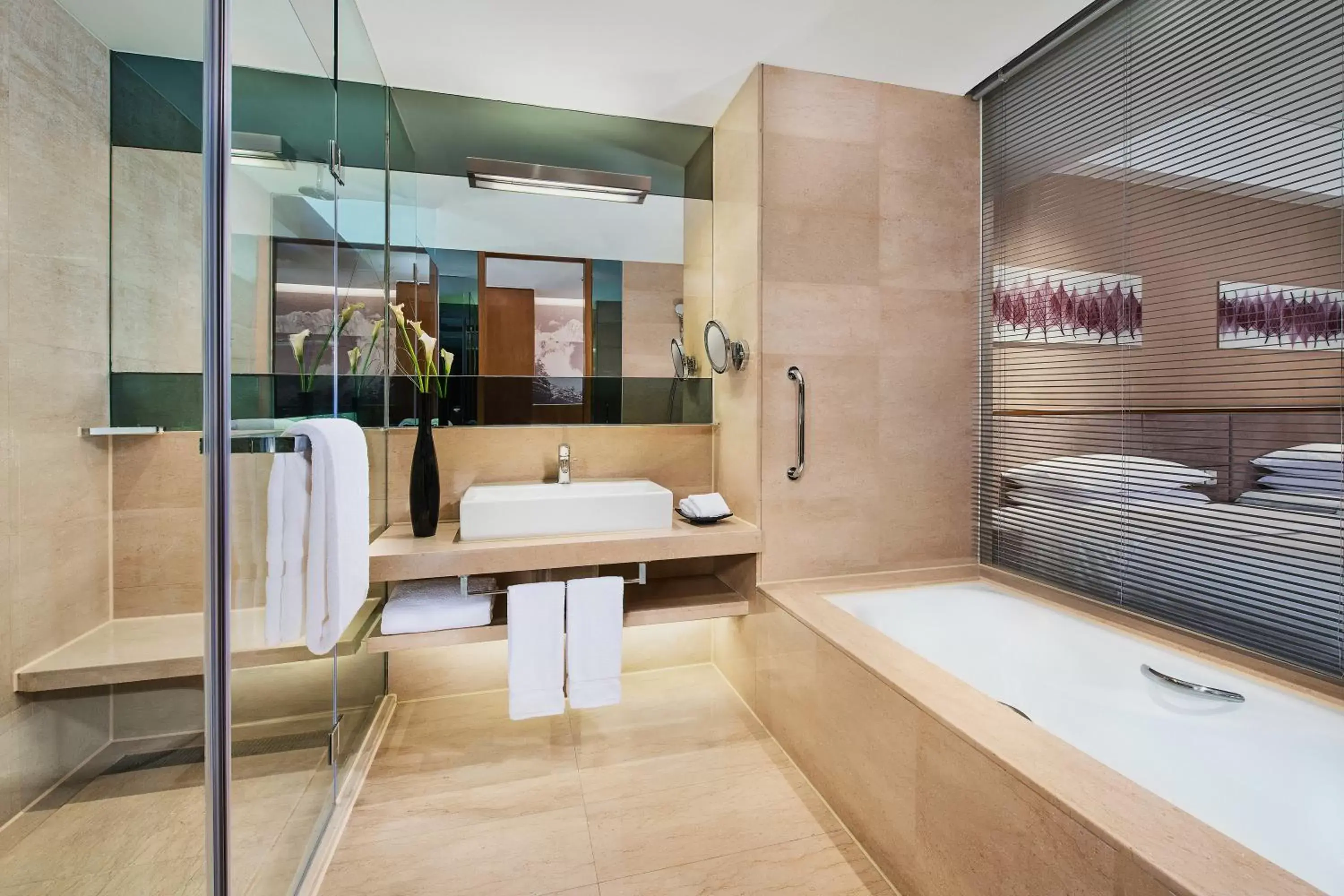 Shower, Bathroom in Crowne Plaza Beijing Sun Palace, an IHG Hotel