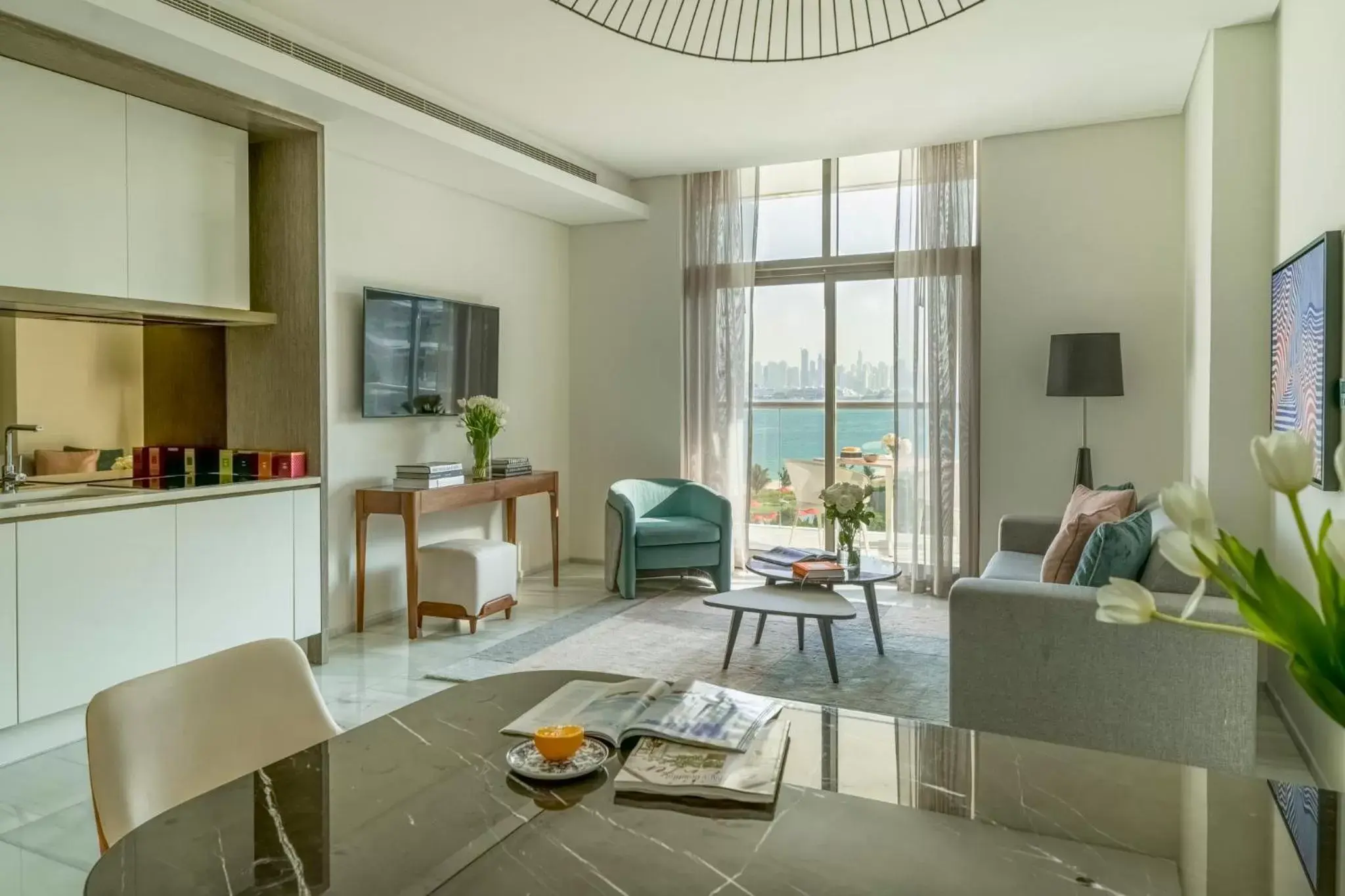 Photo of the whole room in Th8 Palm Dubai Beach Resort Vignette Collection, an IHG hotel