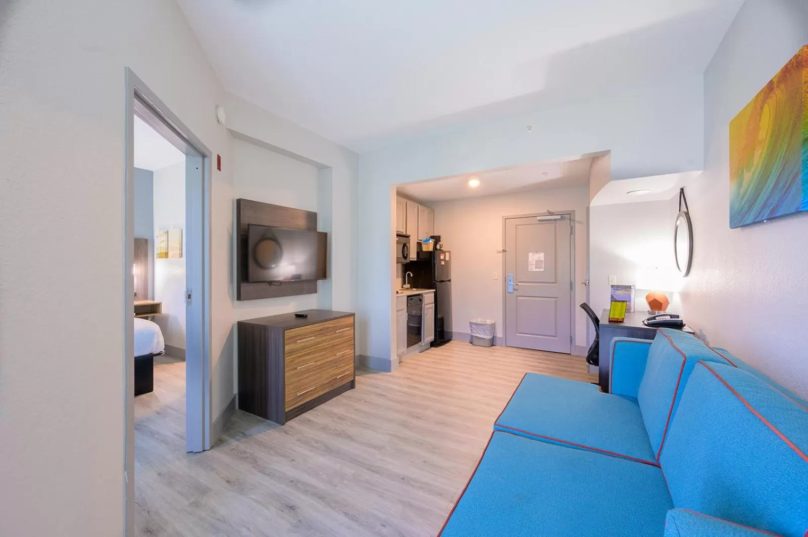 TV and multimedia in Hawthorn Extended Stay by Wyndham Panama City Beach