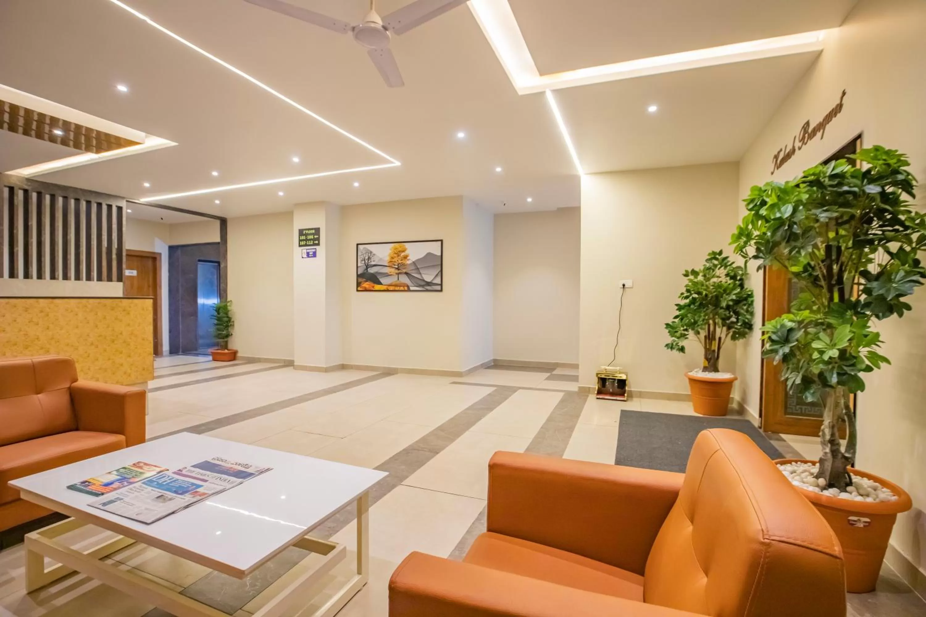 Seating area in MySpace Kadison