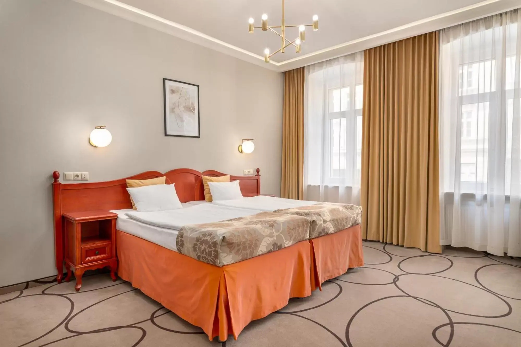 Bedroom, Bed in Hotel Europejski Wrocław Centrum