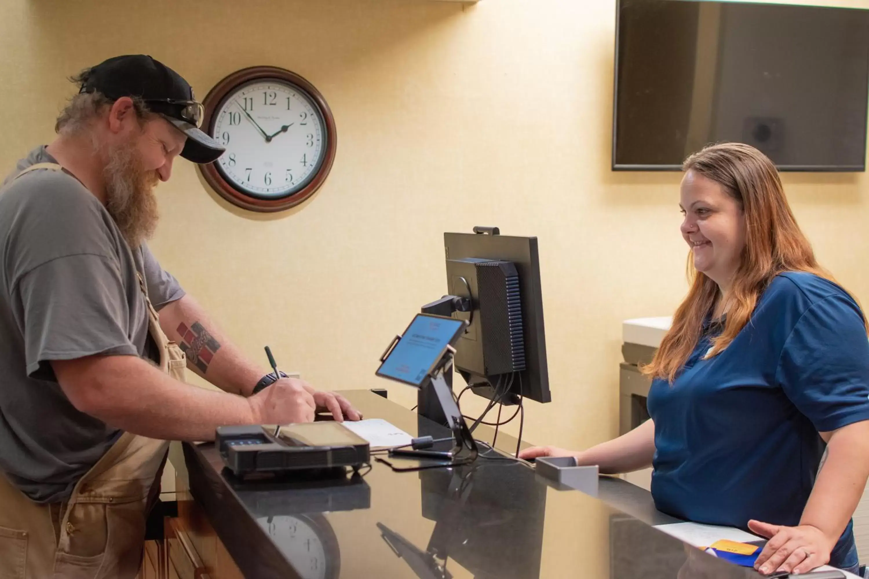 Lobby or reception in Comfort Inn Sioux City South