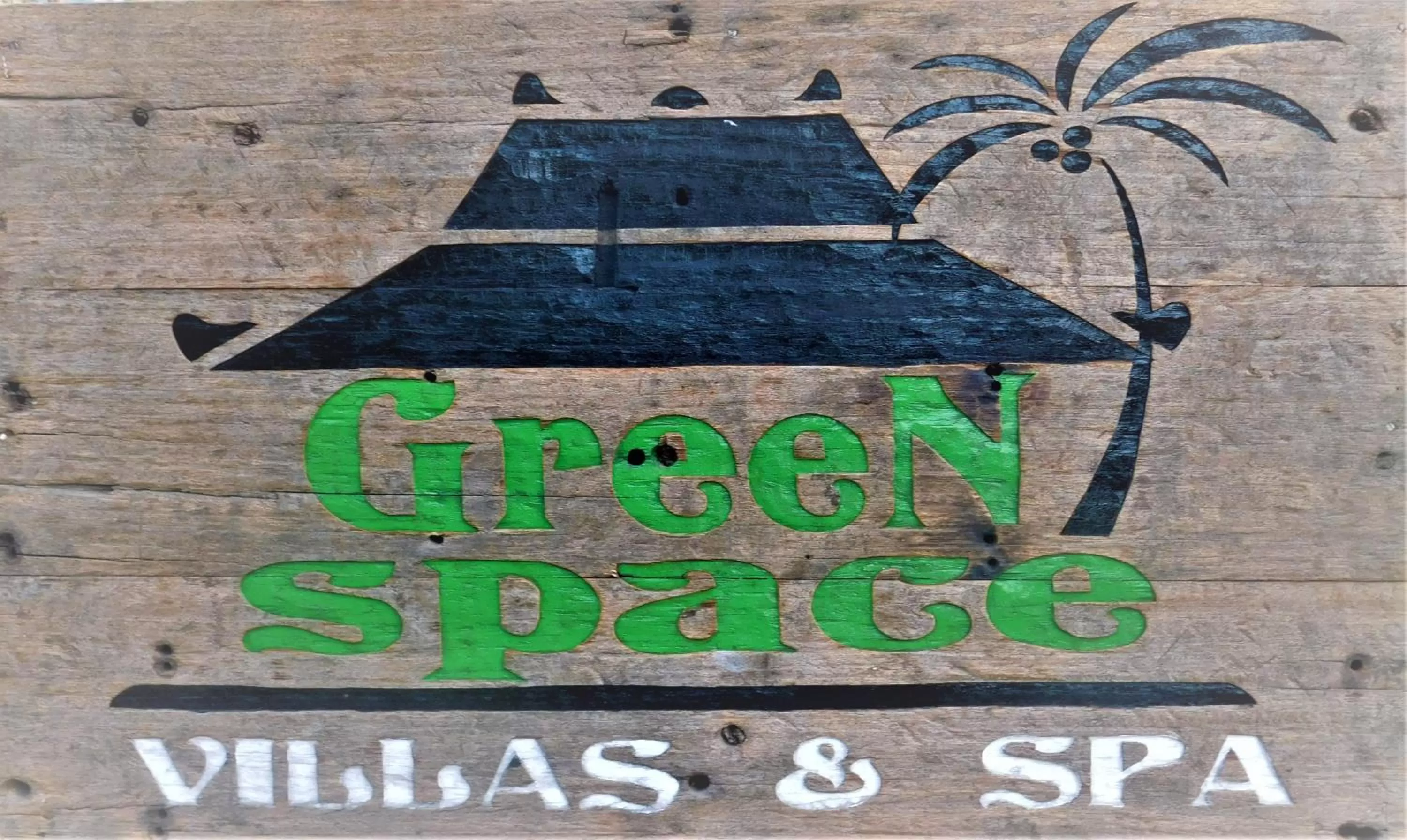 Logo/Certificate/Sign in Green Space Villa