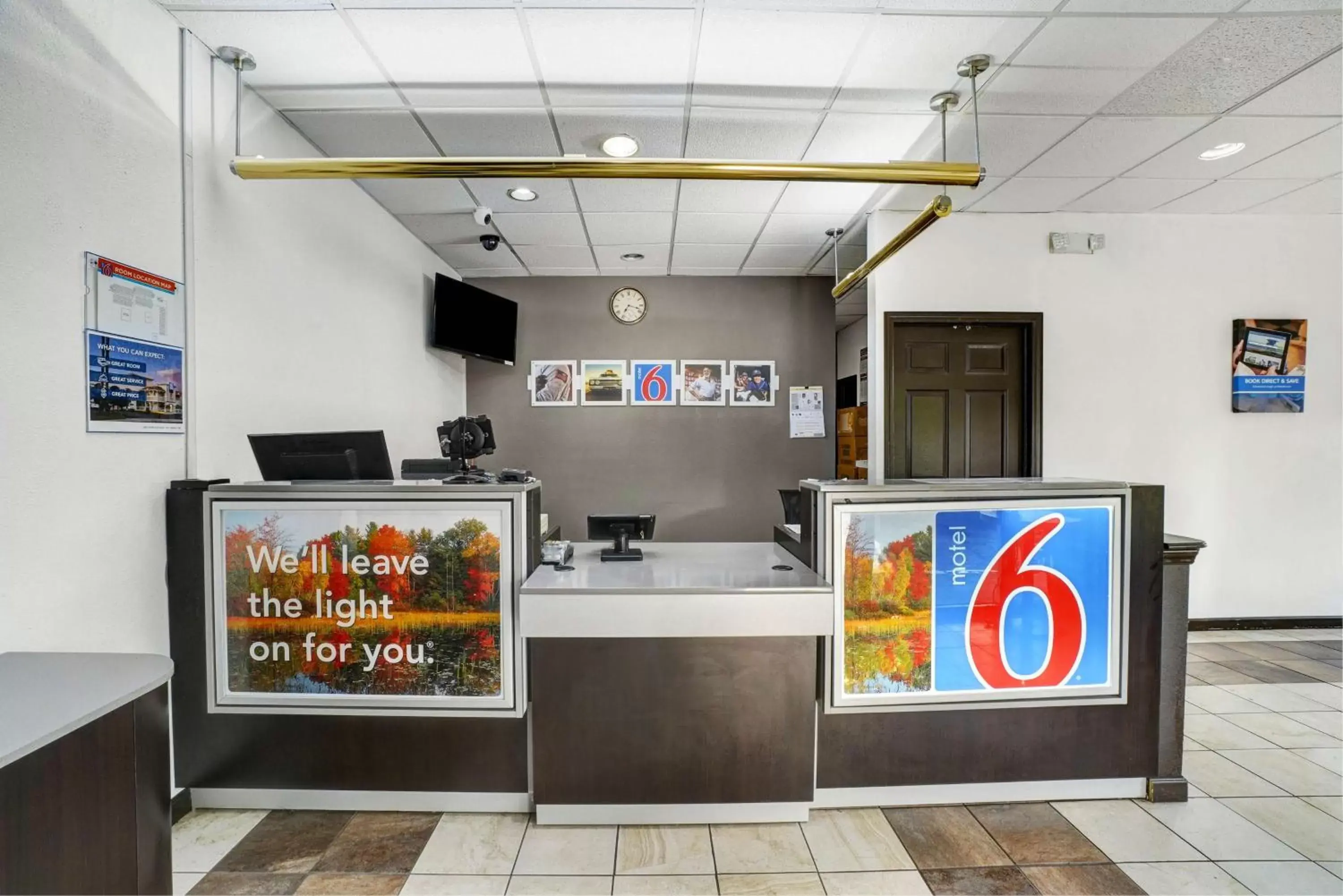 Lobby or reception in Motel 6-Lawrenceville, NJ