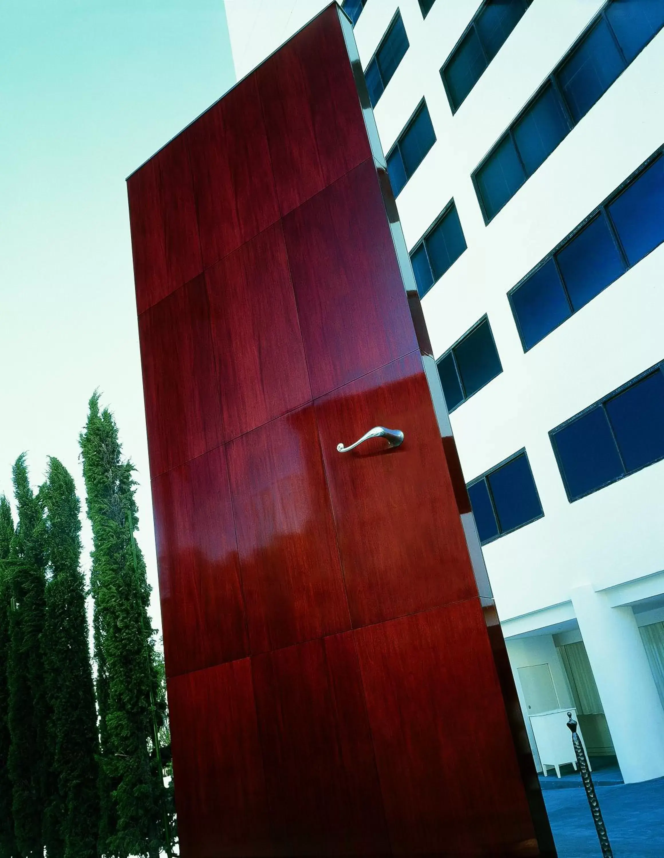 Facade/entrance in Mondrian Los Angeles Facade/entrance in Mondrian Los Angeles