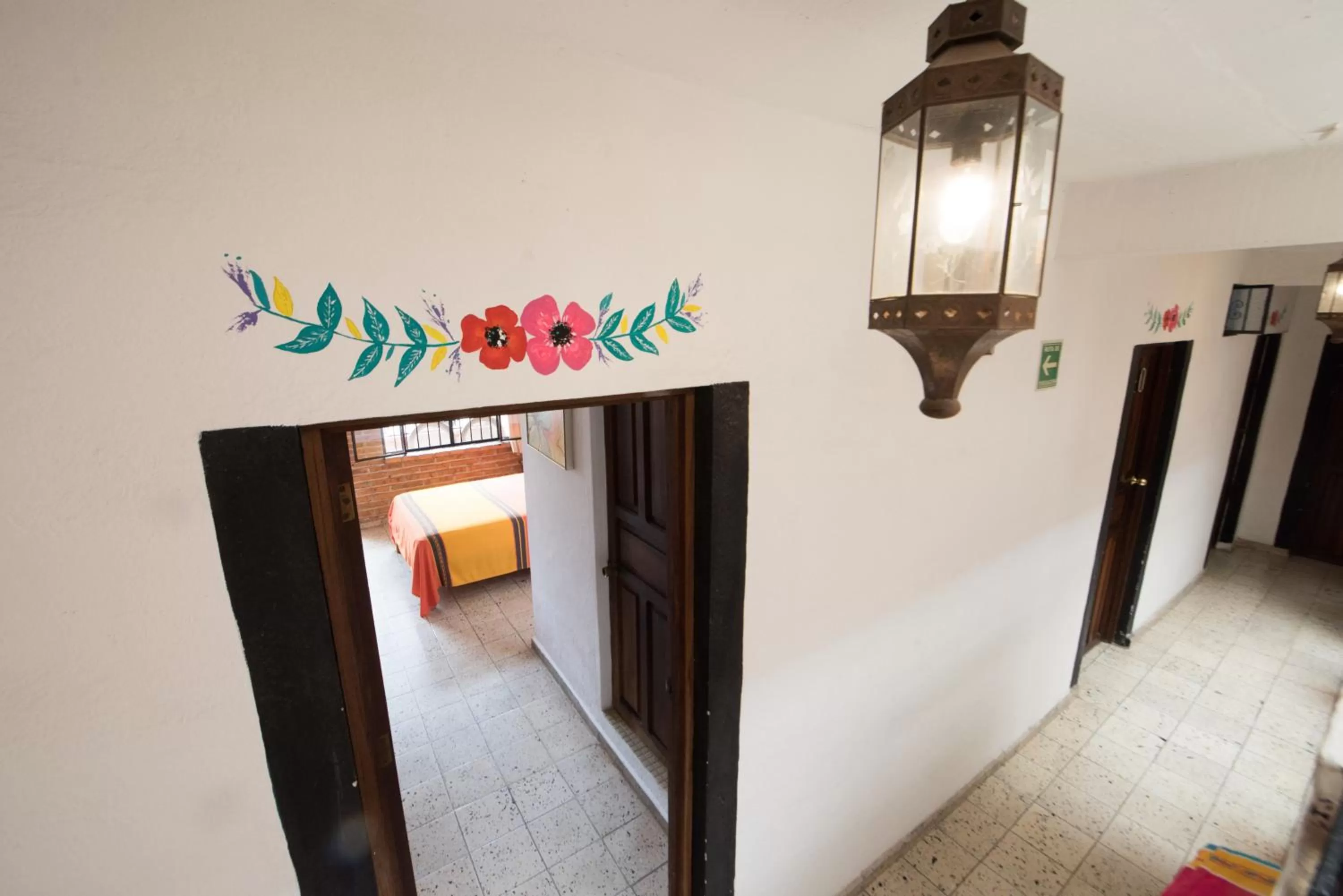 Decorative detail, Bed in Hotel Villa del Mar Tradicional