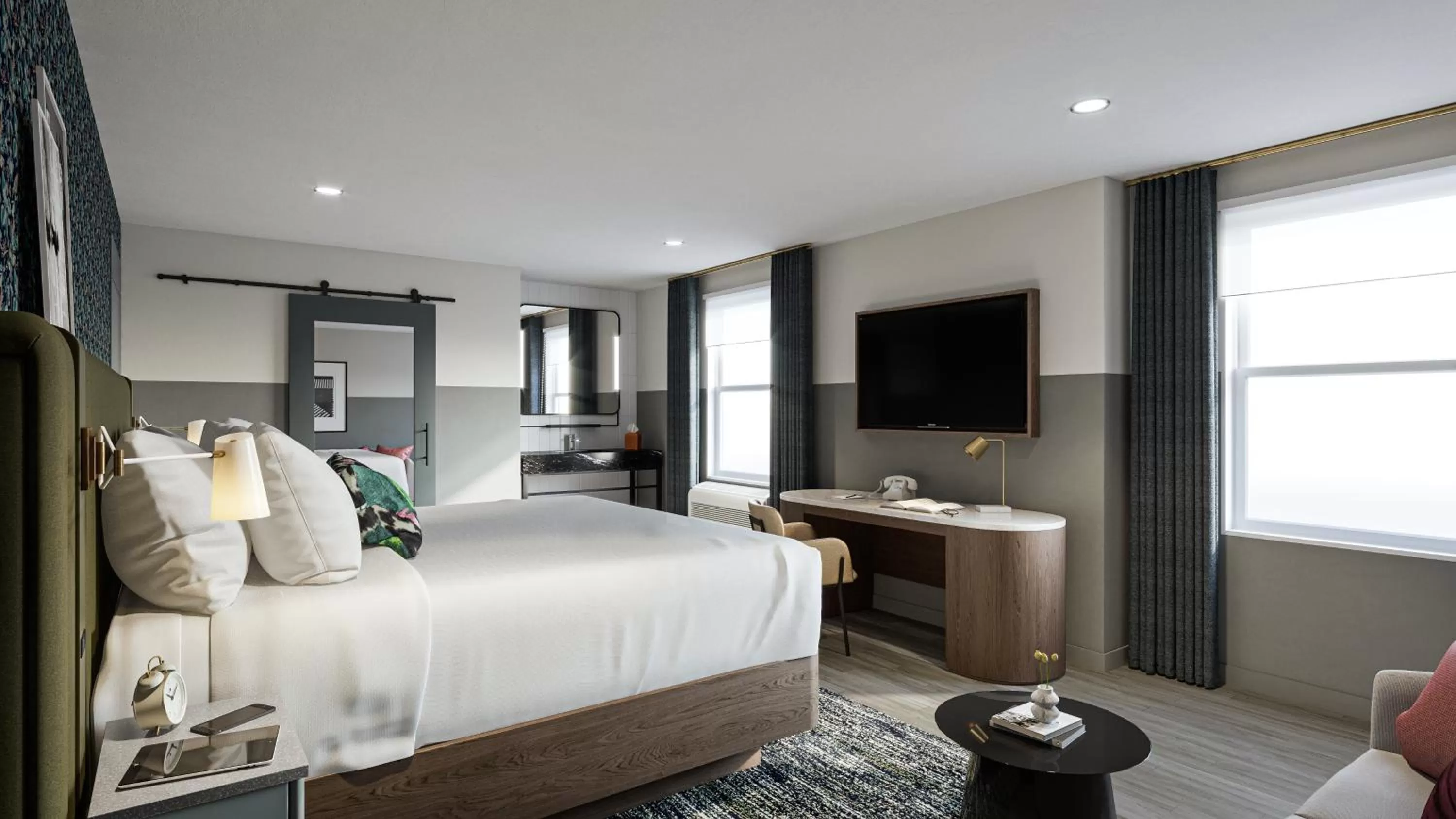 King Room - Disability Access in voco The Darwin - Atlanta Midtown by IHG