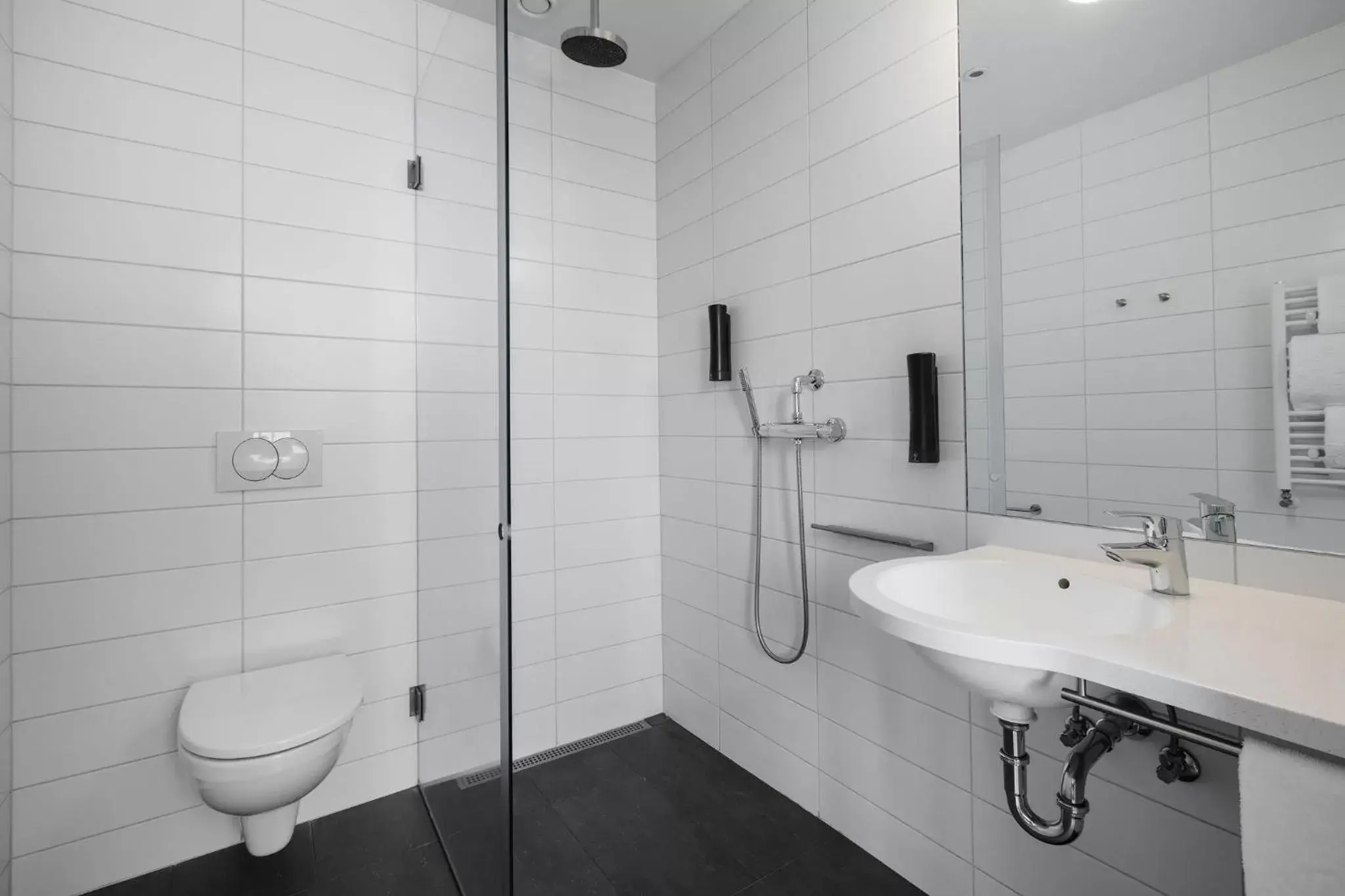 Shower, Bathroom in Reykjavik Lights Hotel by Keahotels