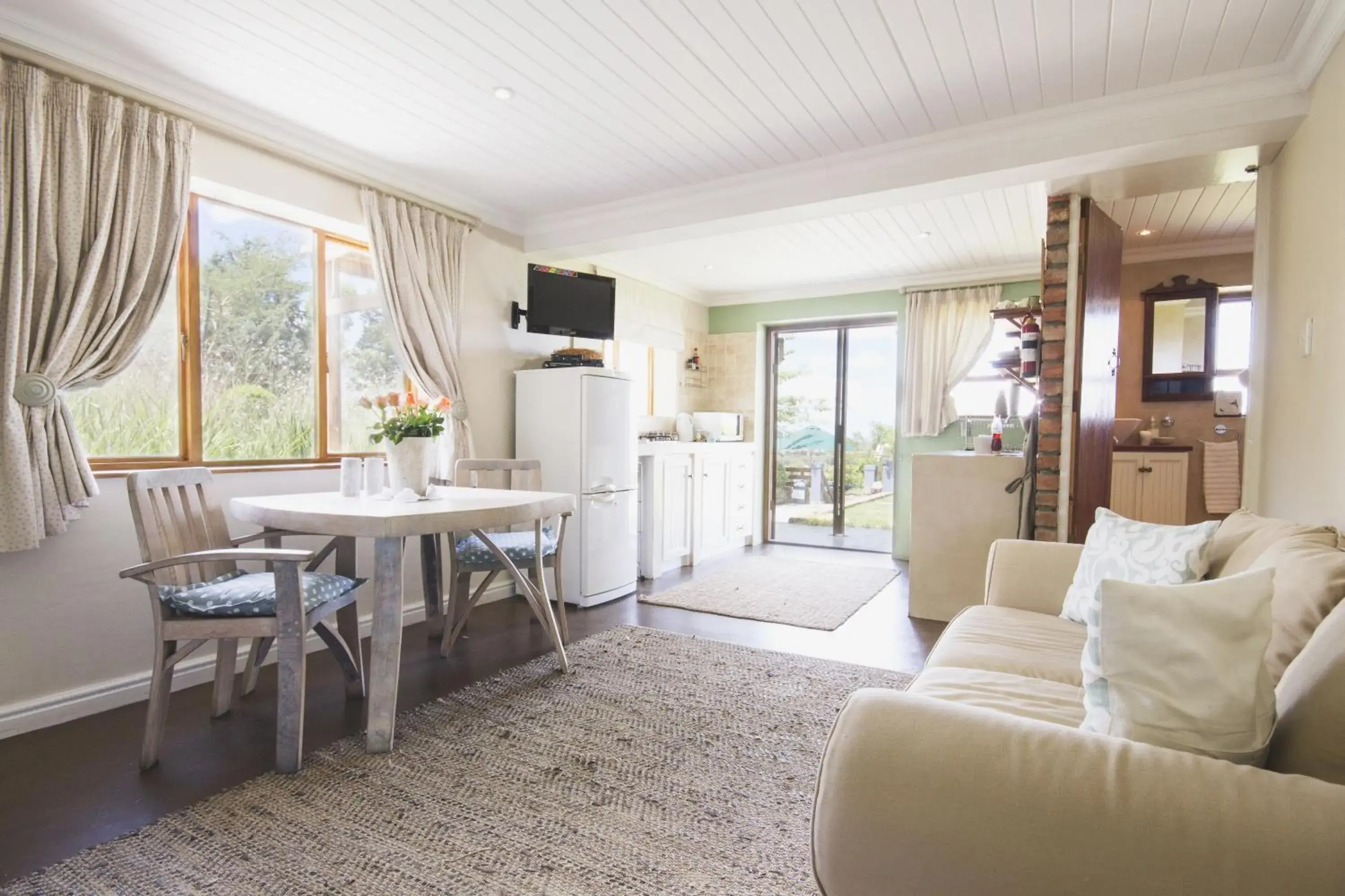 Living room in A Hilltop Country Retreat