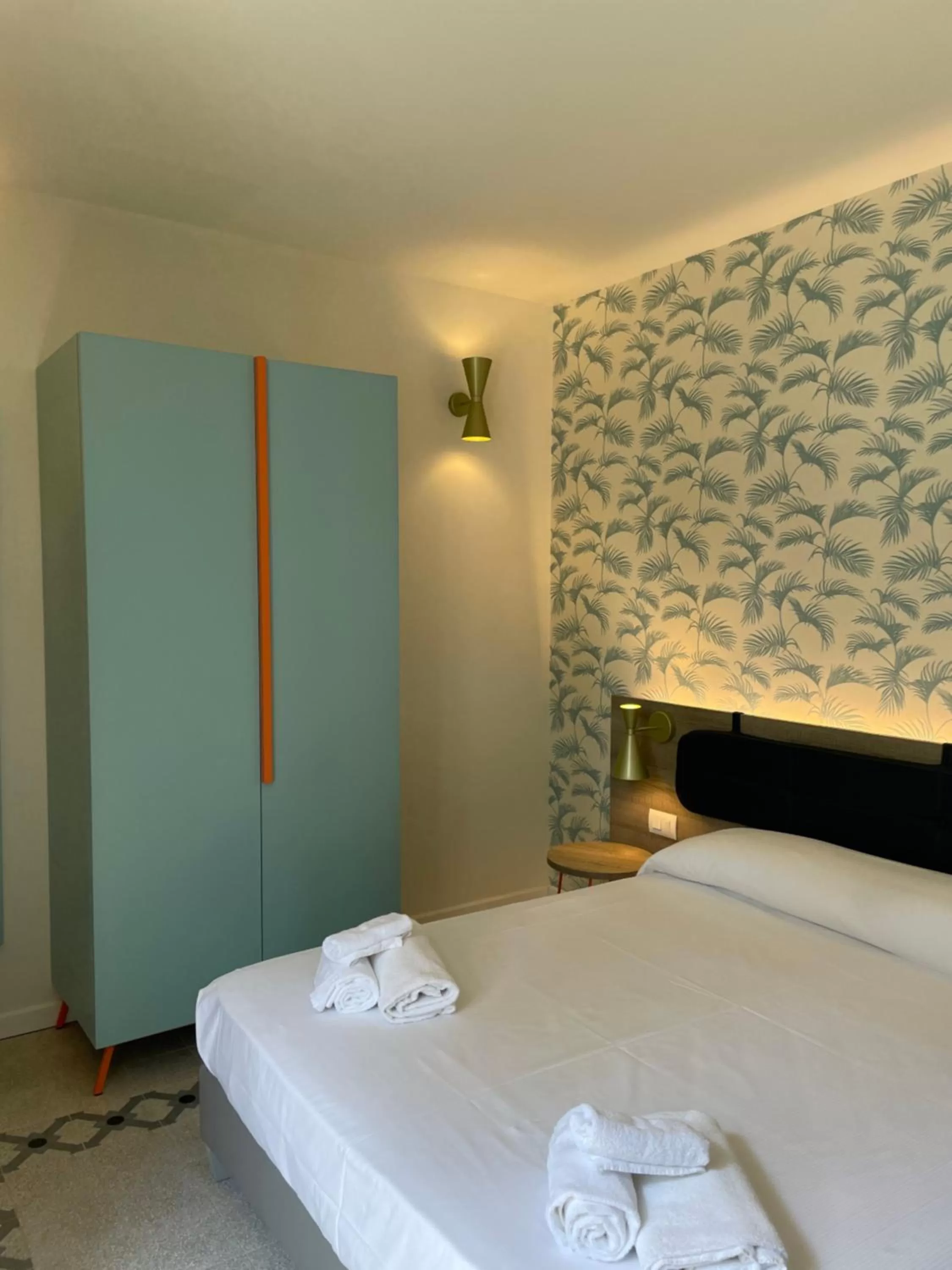 Photo of the whole room, Bed in Guerrini Hotel