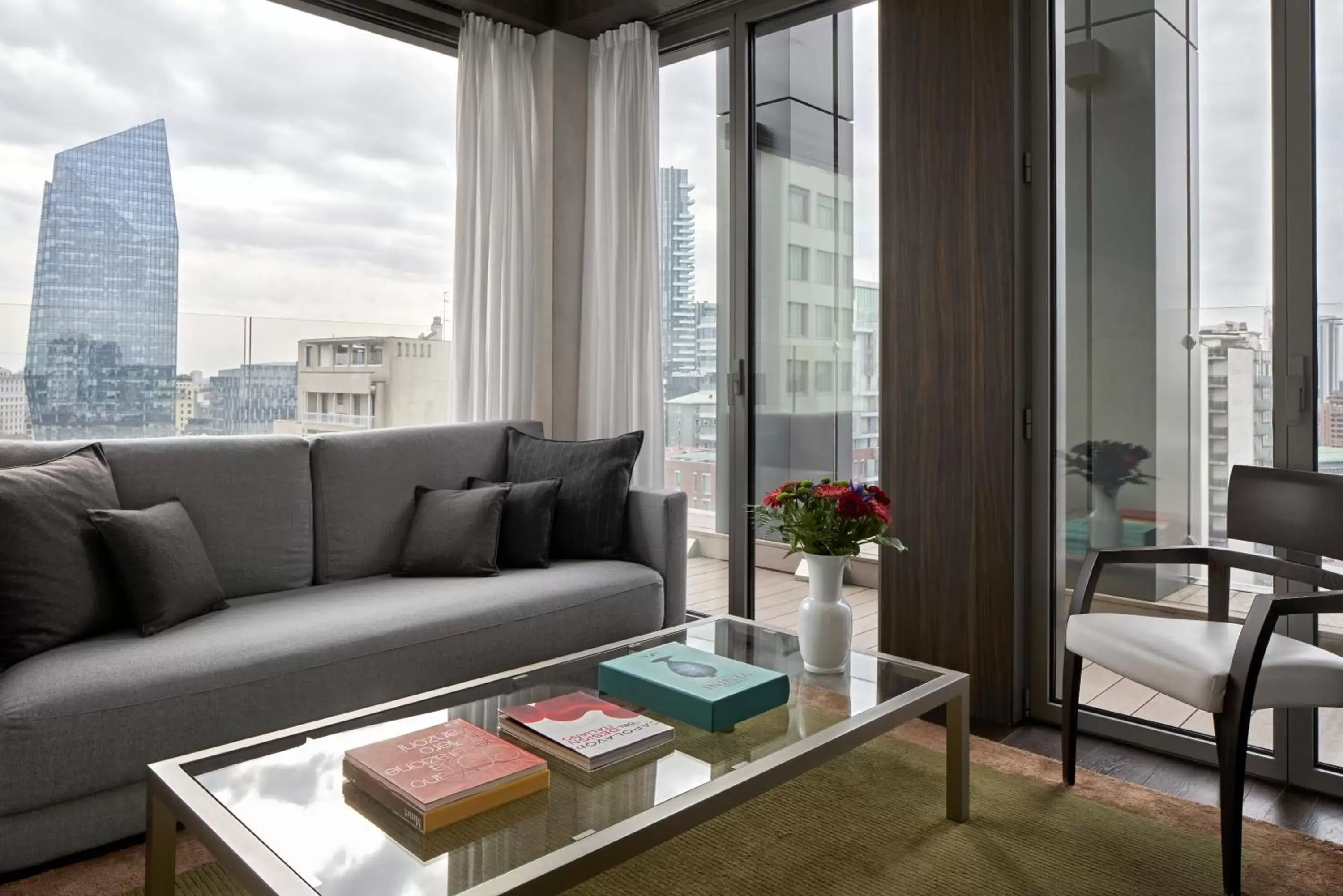 Balcony/Terrace, Seating Area in Hyatt Centric Milan Centrale