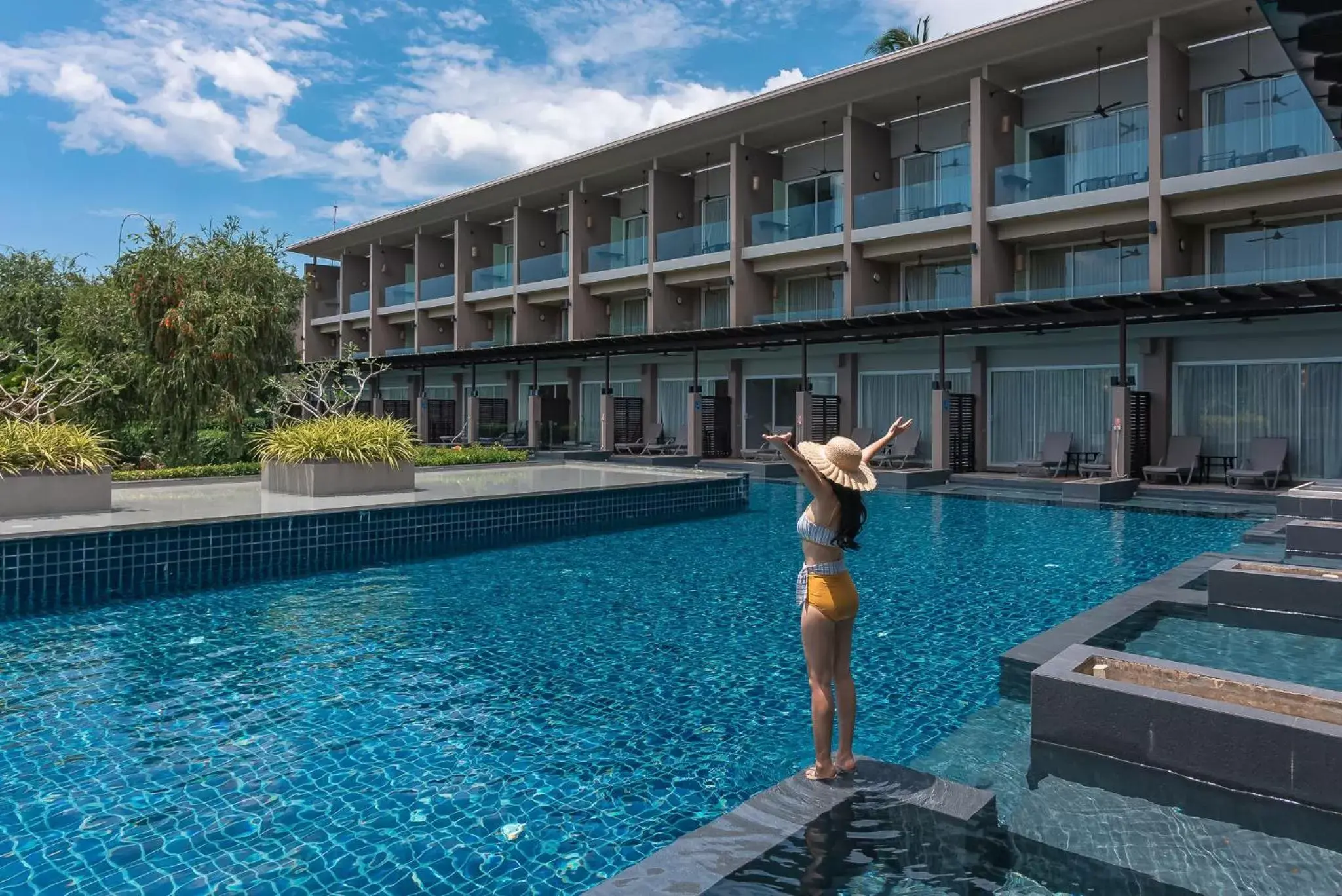 Swimming pool, Property Building in The Sands Khao Lak by Katathani - SHA Extra Plus