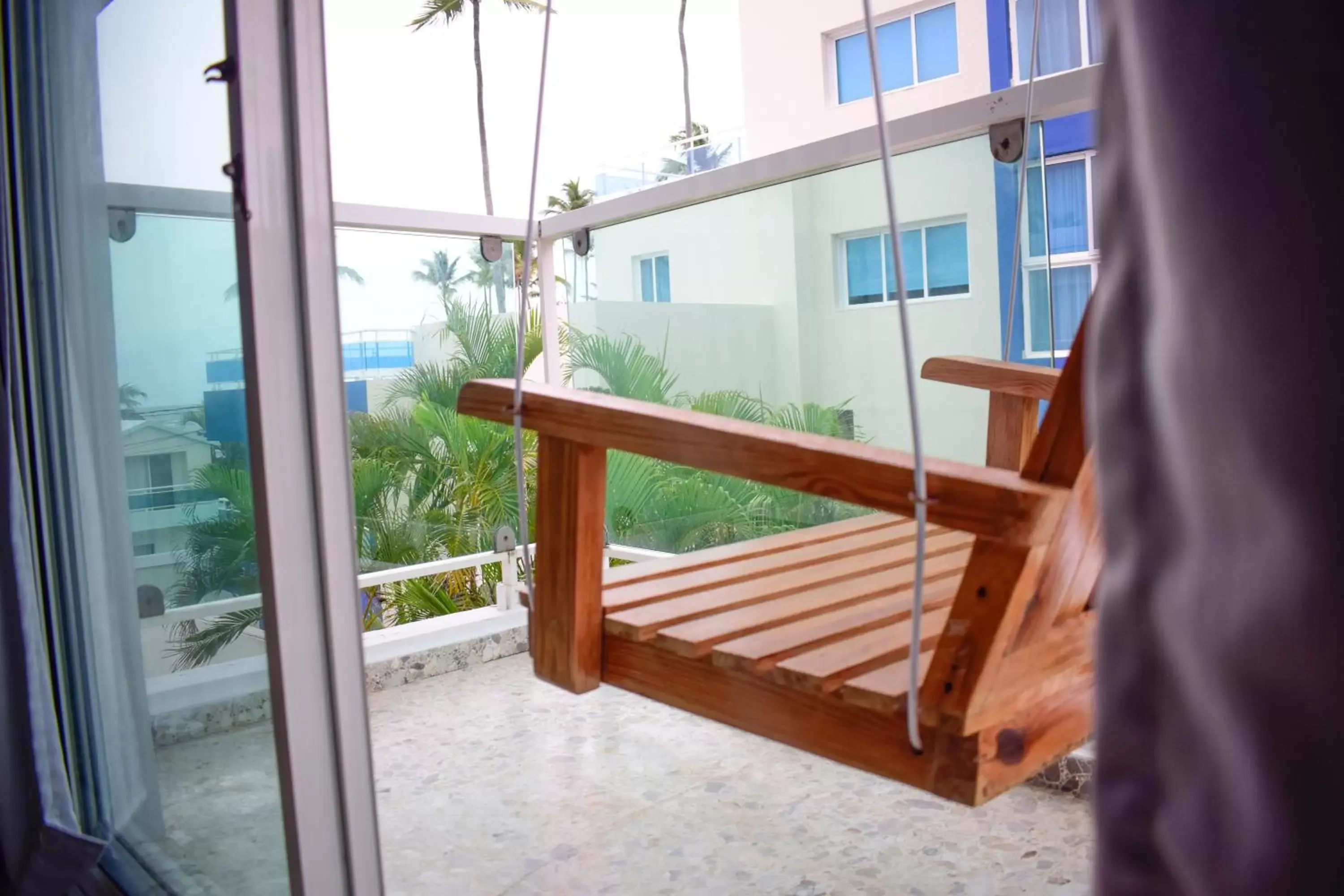 Balcony/Terrace in Green Coast Beach Hotel