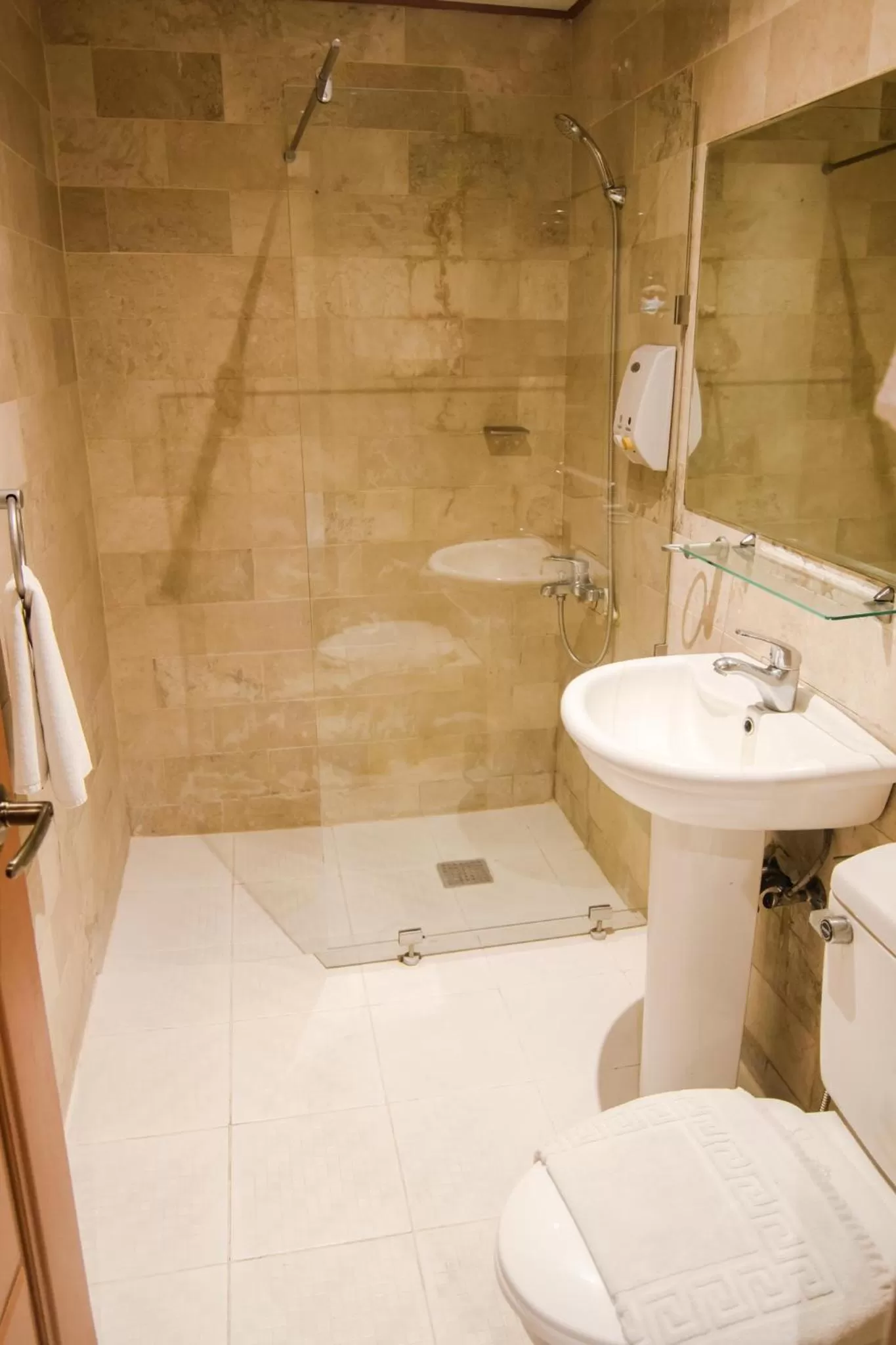 Toilet in DG Grami Hotel