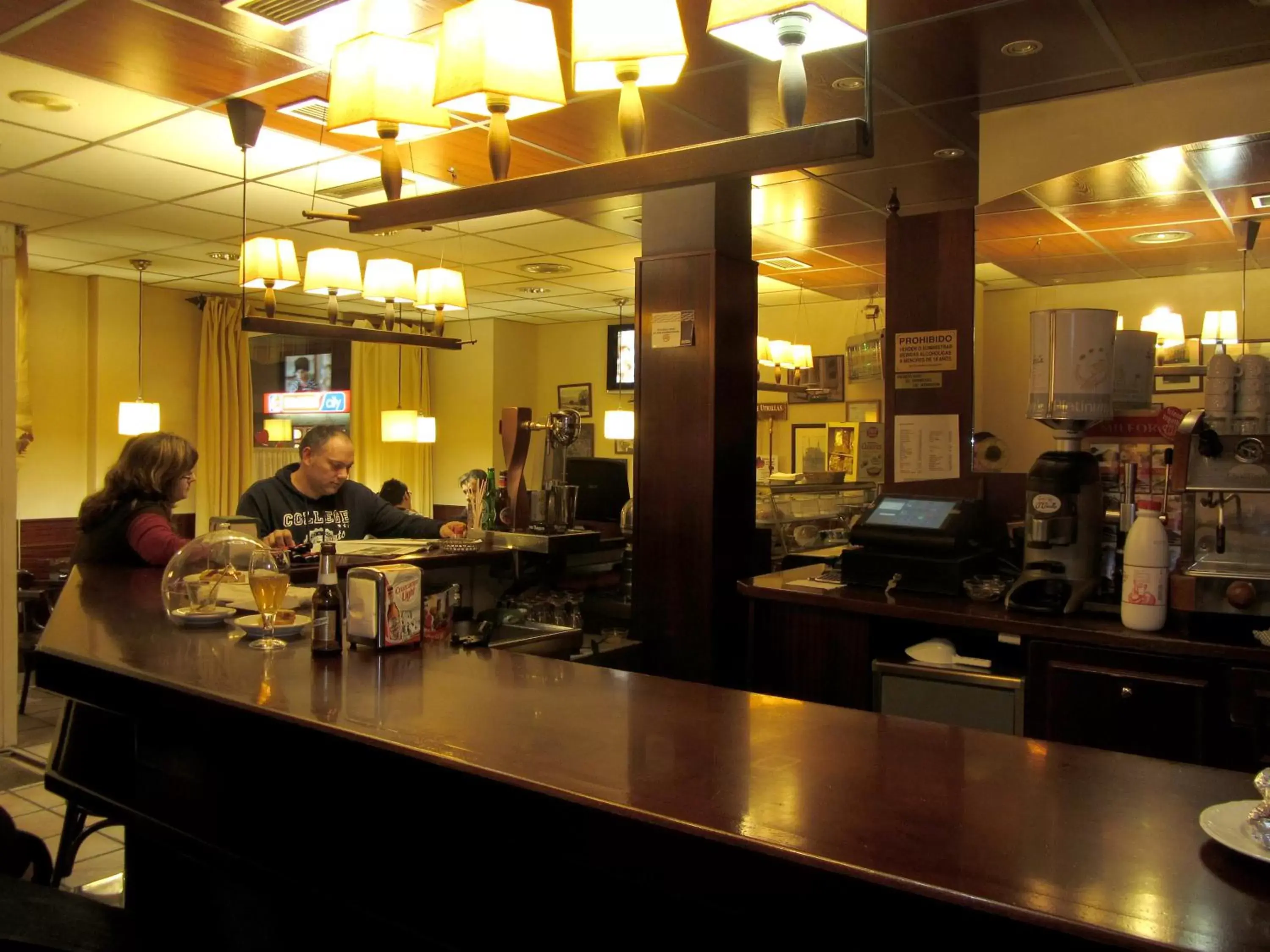 Lobby or reception, Restaurant/Places to Eat in Hotel Villa de Utrillas