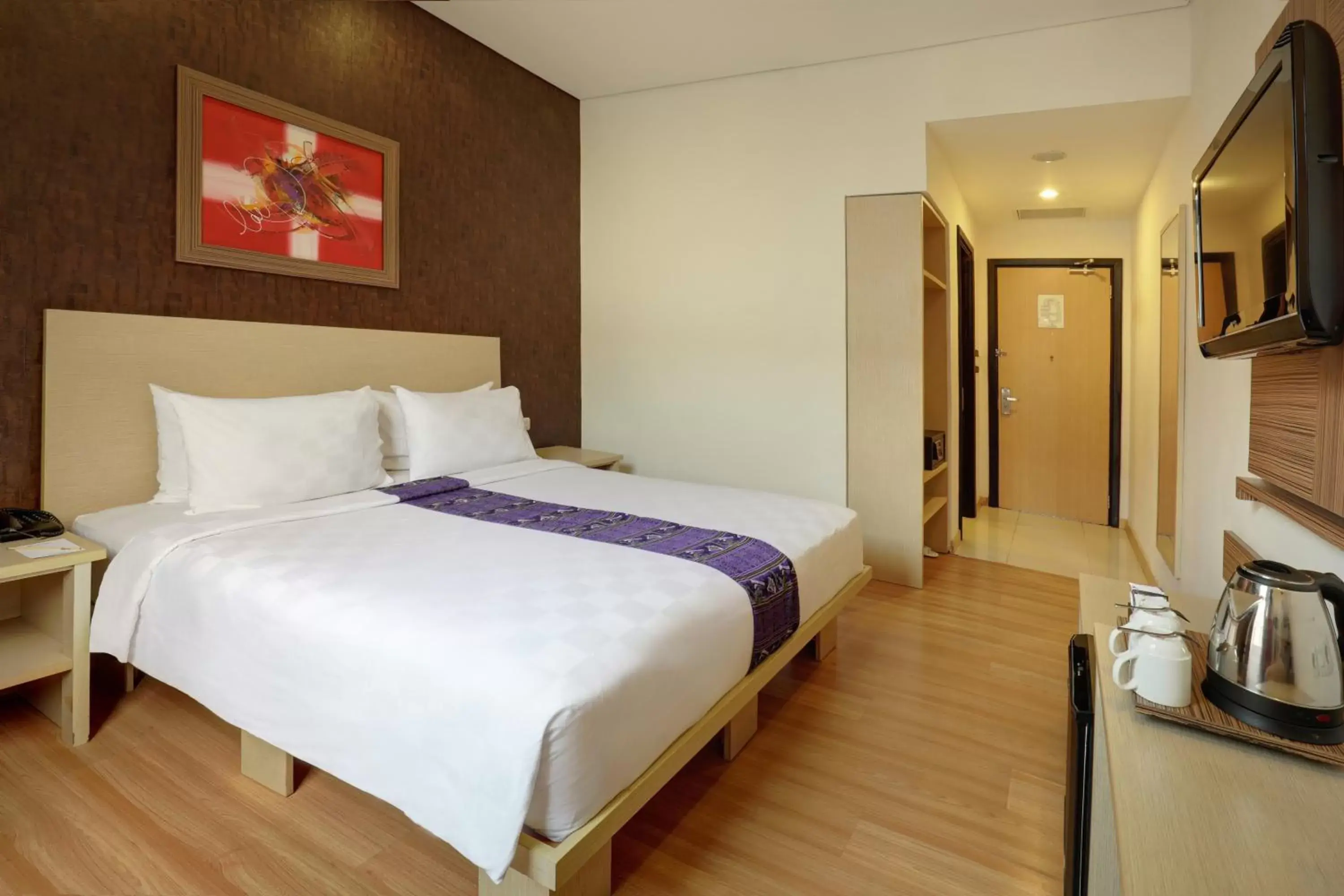 Bed in Swiss-Belinn Panakkukang Bed in Swiss-Belinn Panakkukang