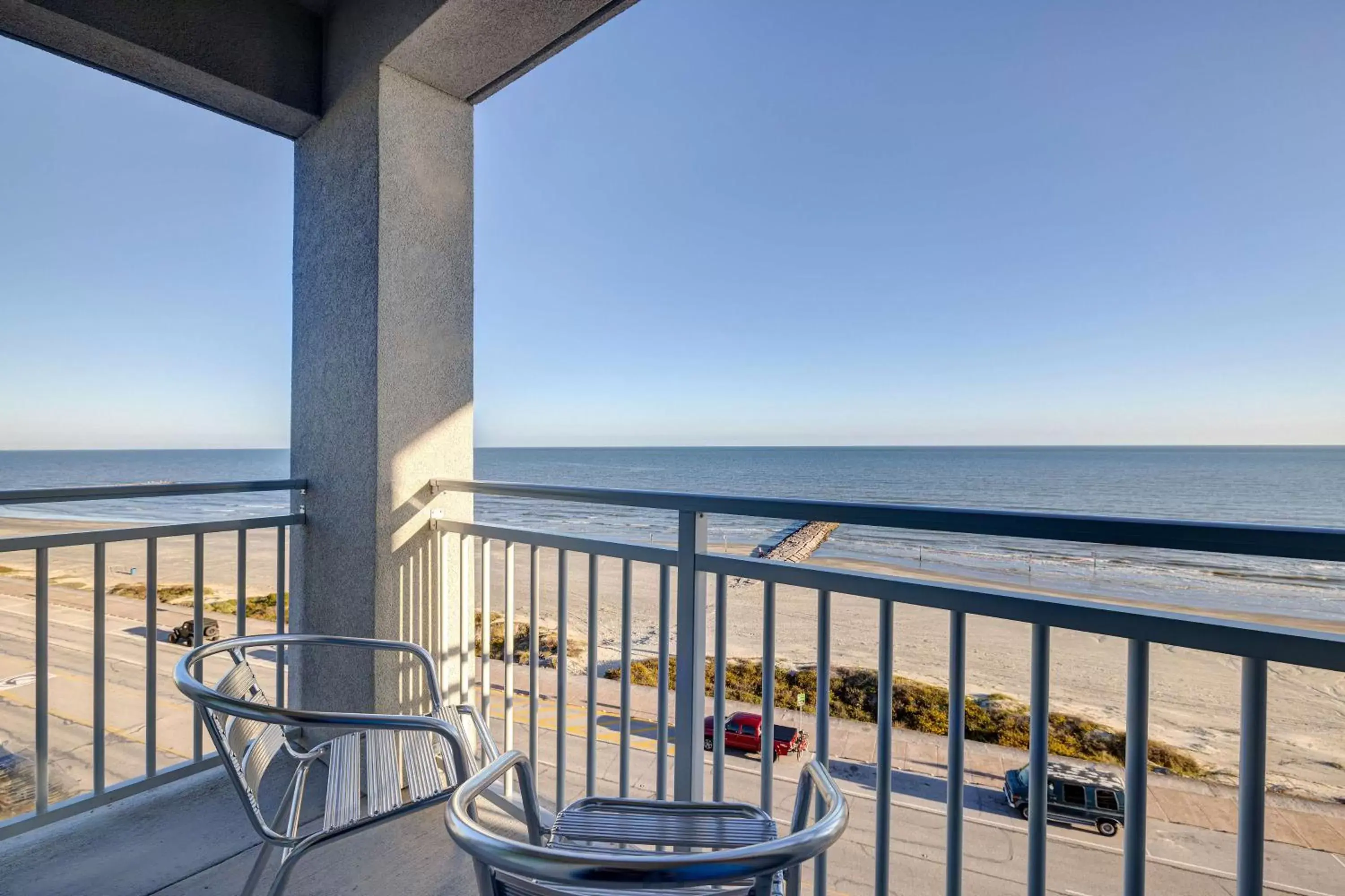 View (from property/room), Balcony/Terrace in Tru By Hilton Galveston, Tx