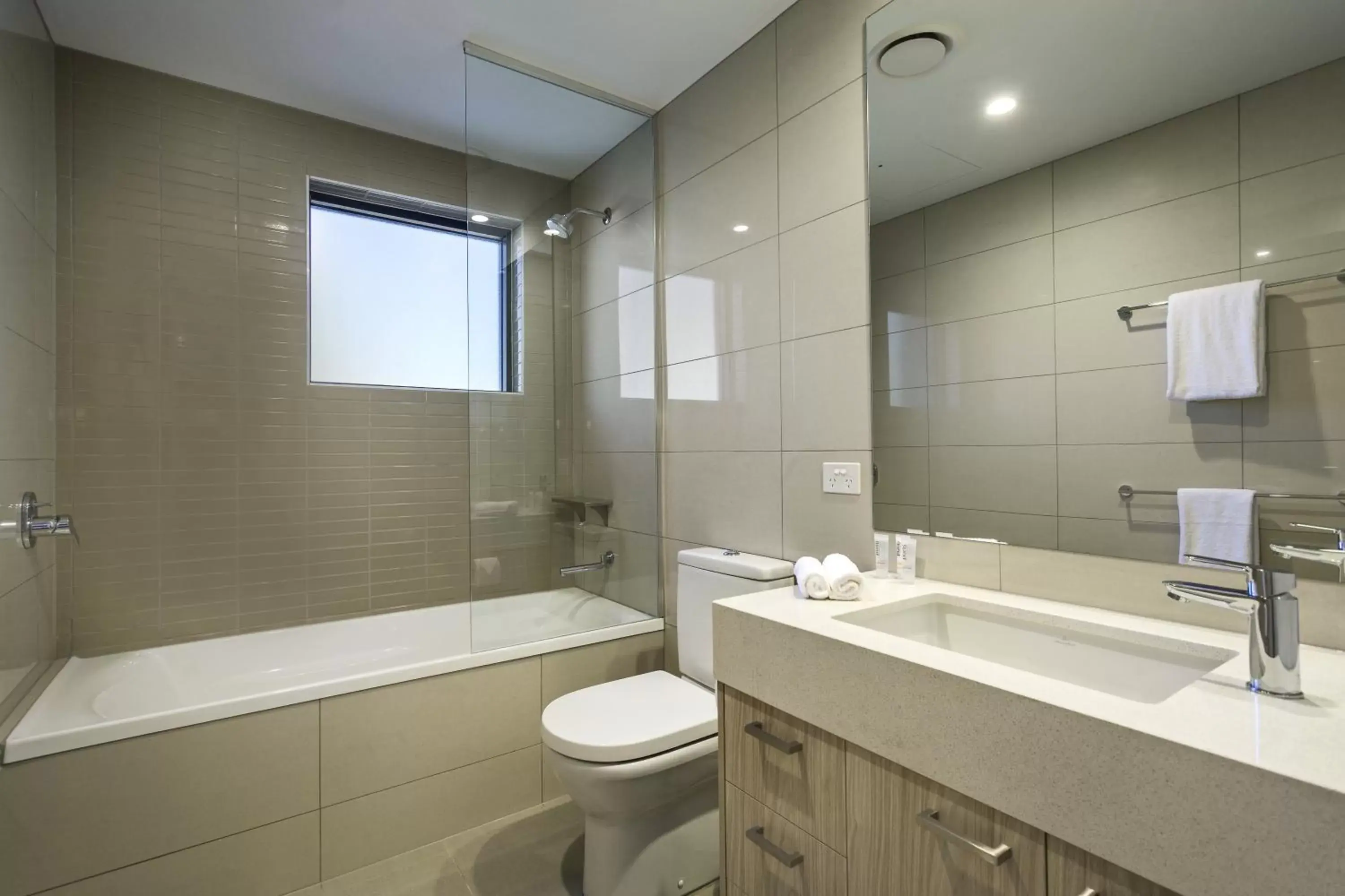 Shower, Bathroom in Quest Woolloongabba