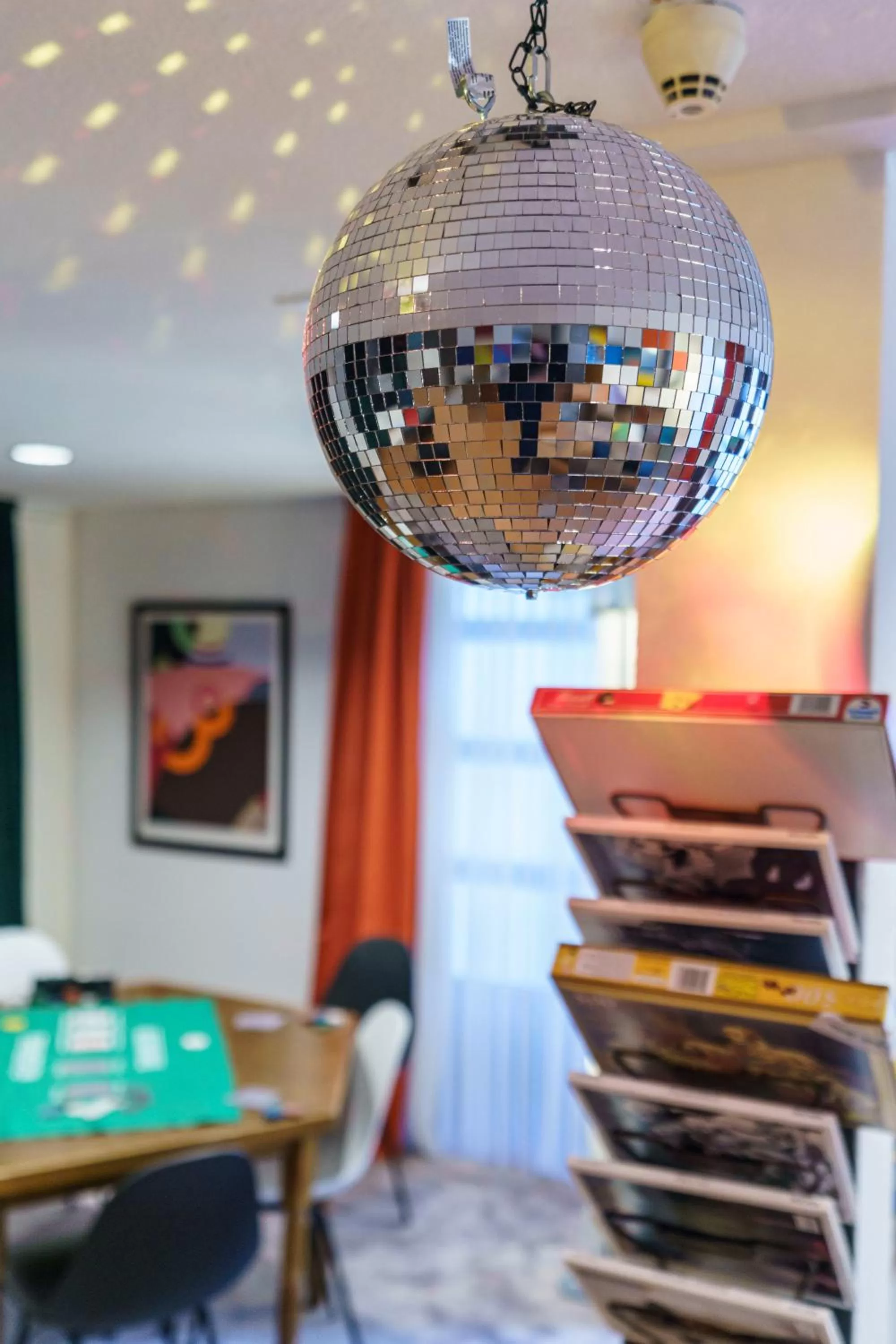 Decorative detail in Tante ALMA's Bonner Hotel