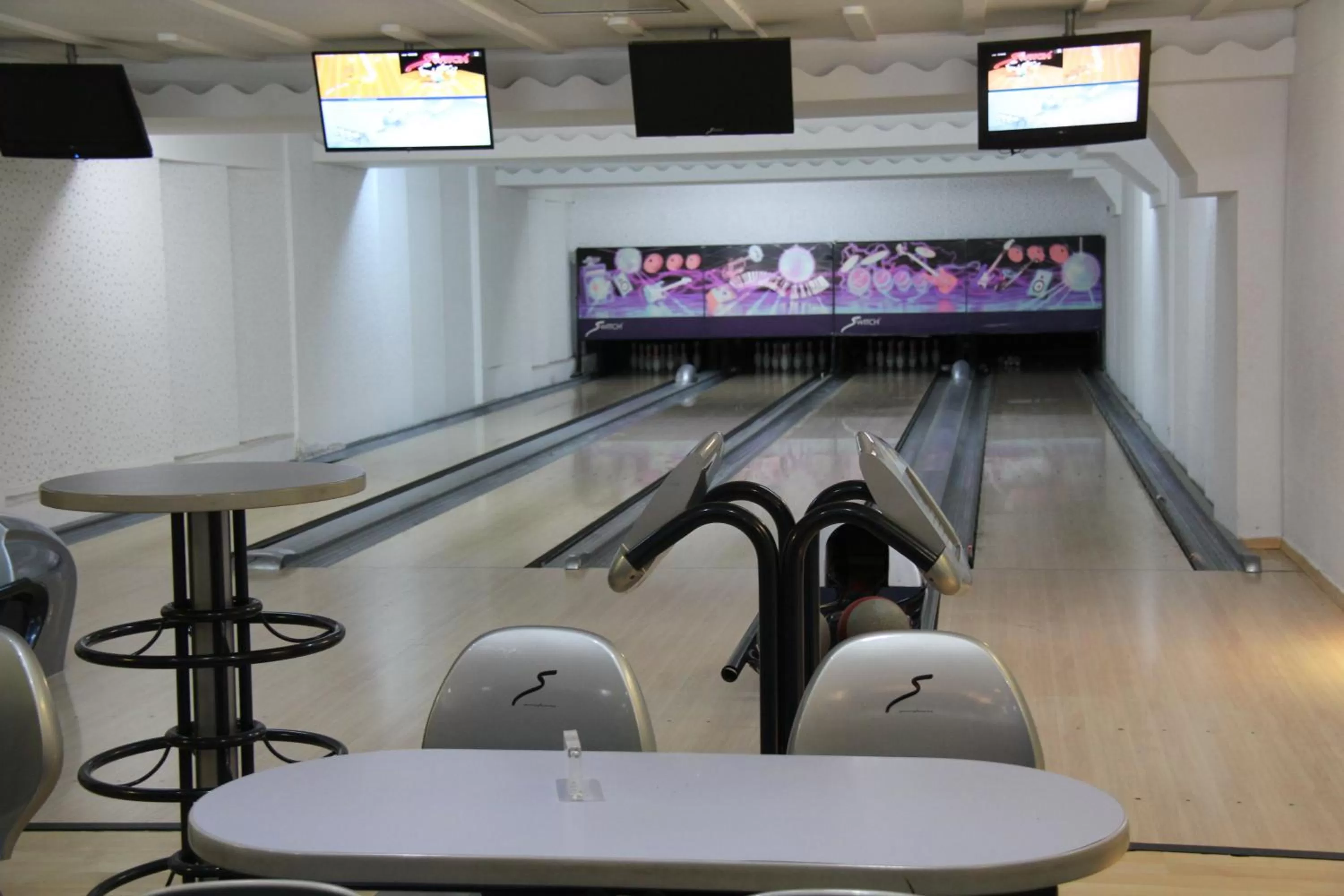 Bowling in The Penthouse Suites Hotel