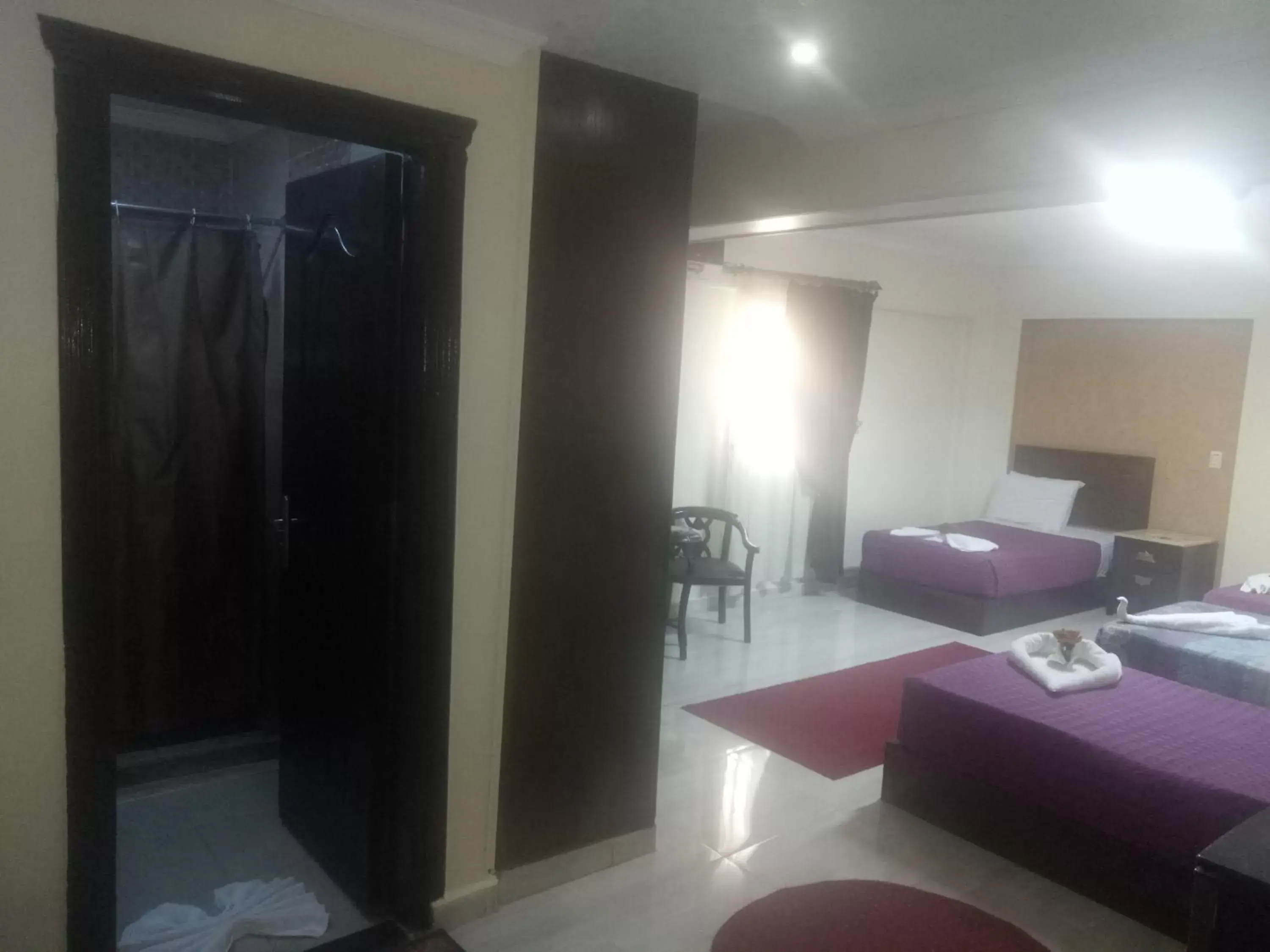Bedroom, TV/Entertainment Center in Amin Hotel