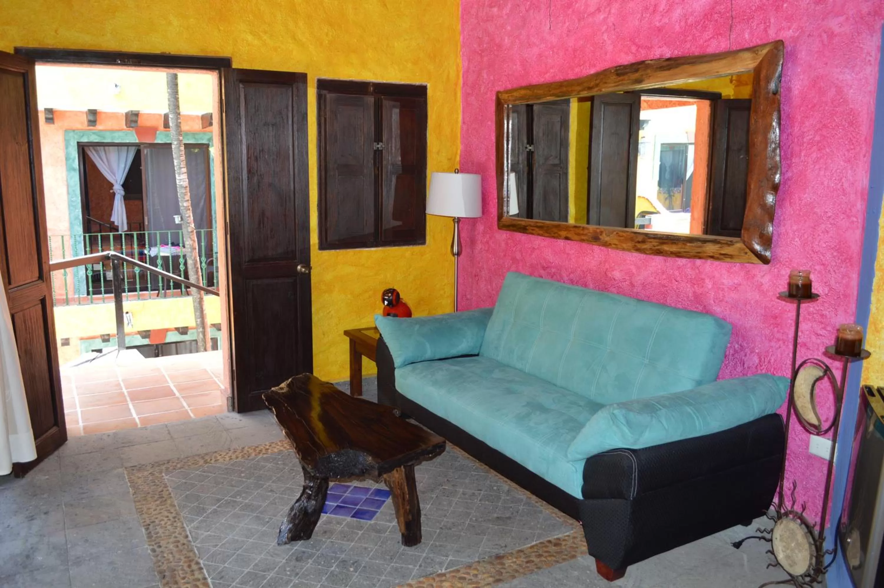 Bed in Hacienda Maria Bonita Hotel