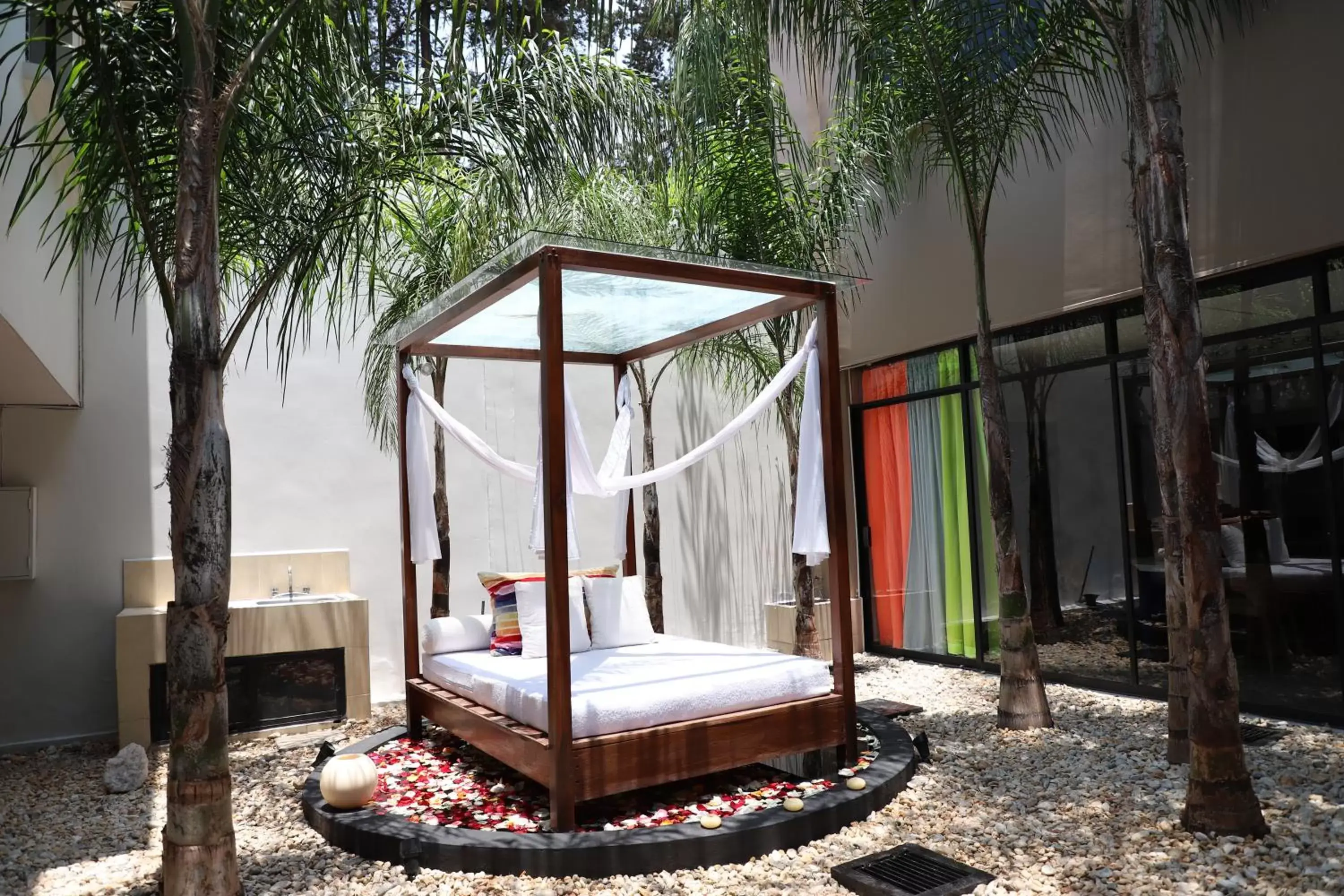 Balcony/Terrace in Hotel Posada Tulancingo