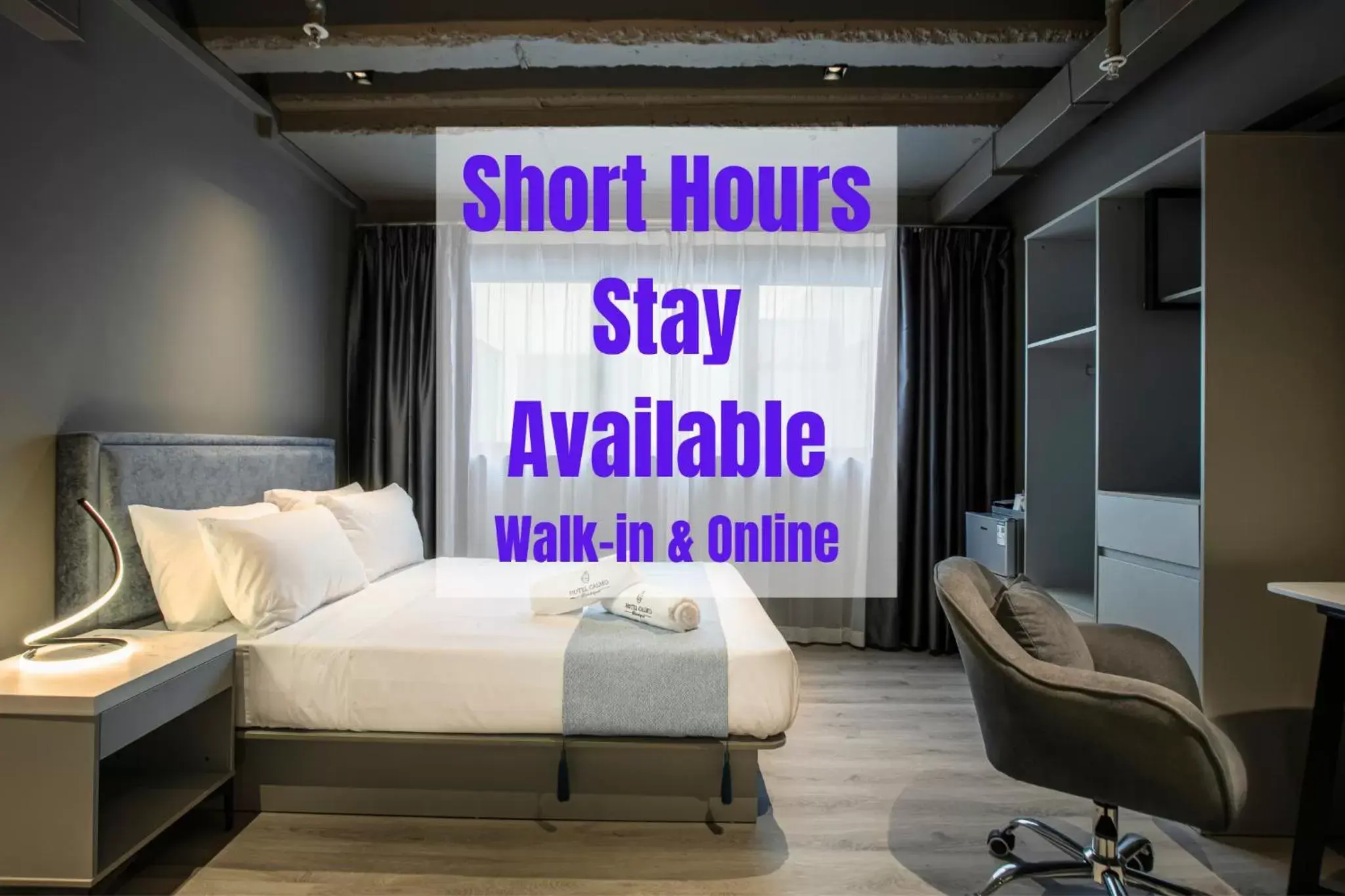 Bed in Hotel Calmo Bugis Bed in Hotel Calmo Bugis