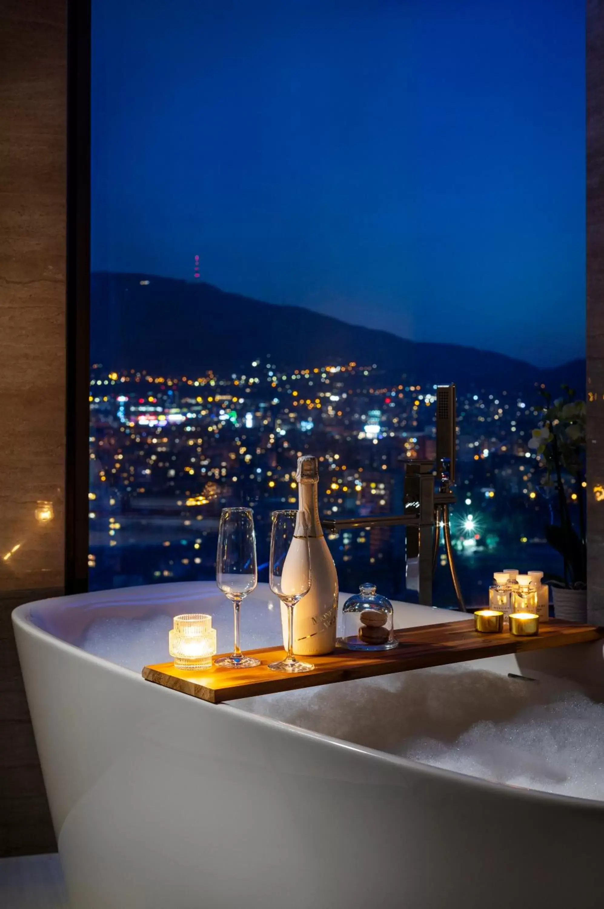 Bathroom in Grand Hotel Millennium Sofia Bathroom in Grand Hotel Millennium Sofia