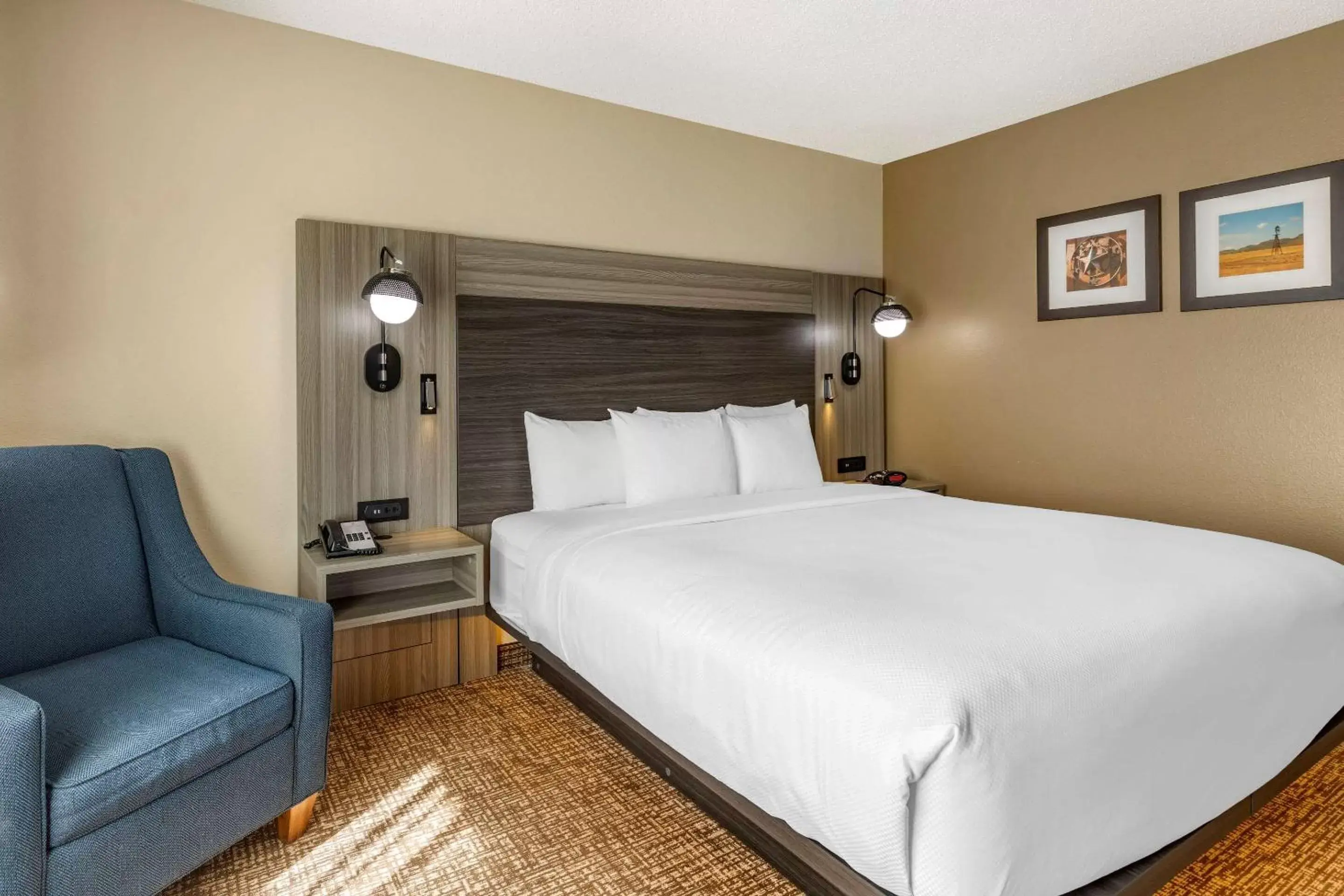 Photo of the whole room, Bed in Comfort Inn & Suites North Dallas-Addison