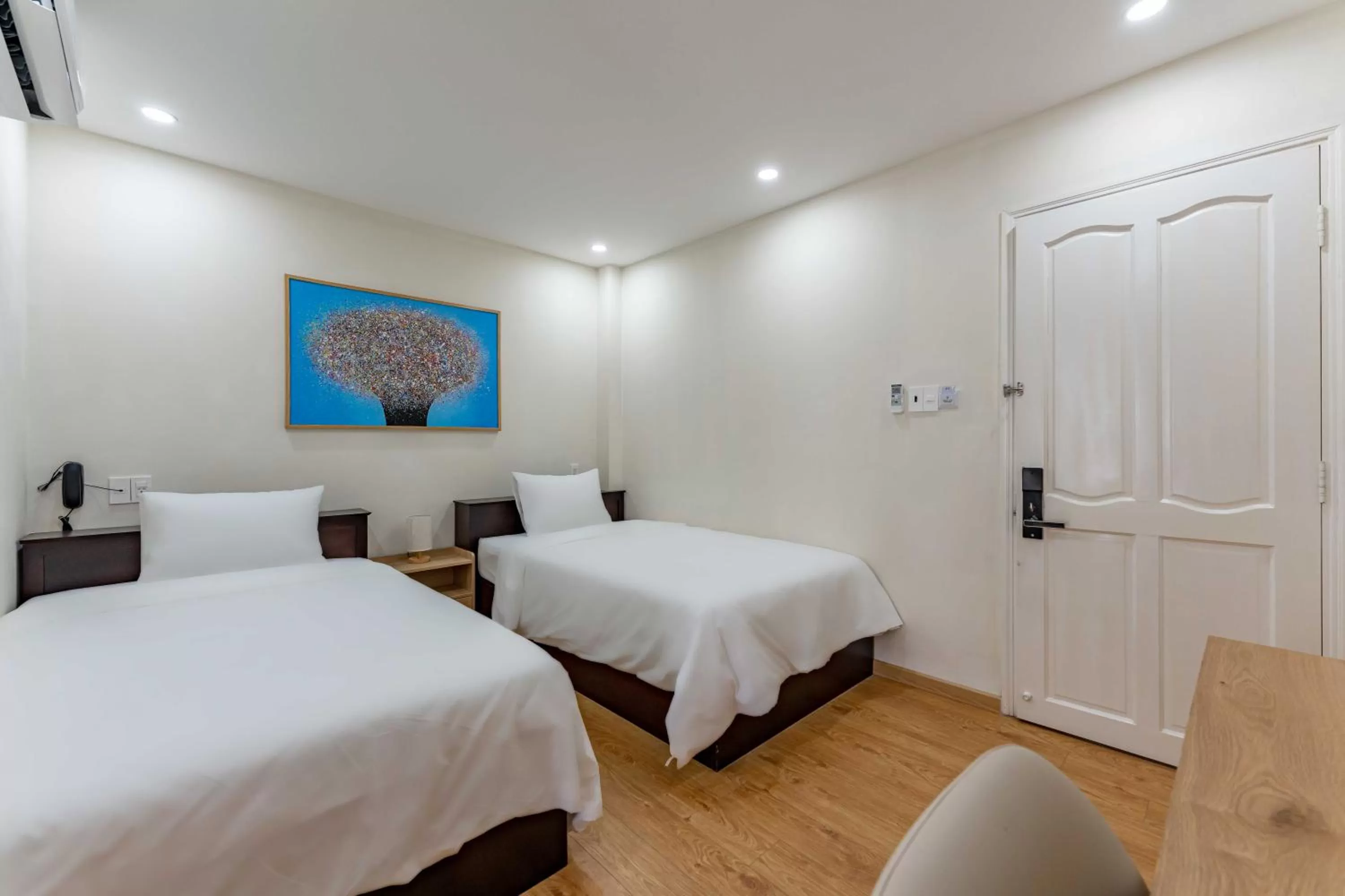 Bed in Edoya hotel Dong Khoi