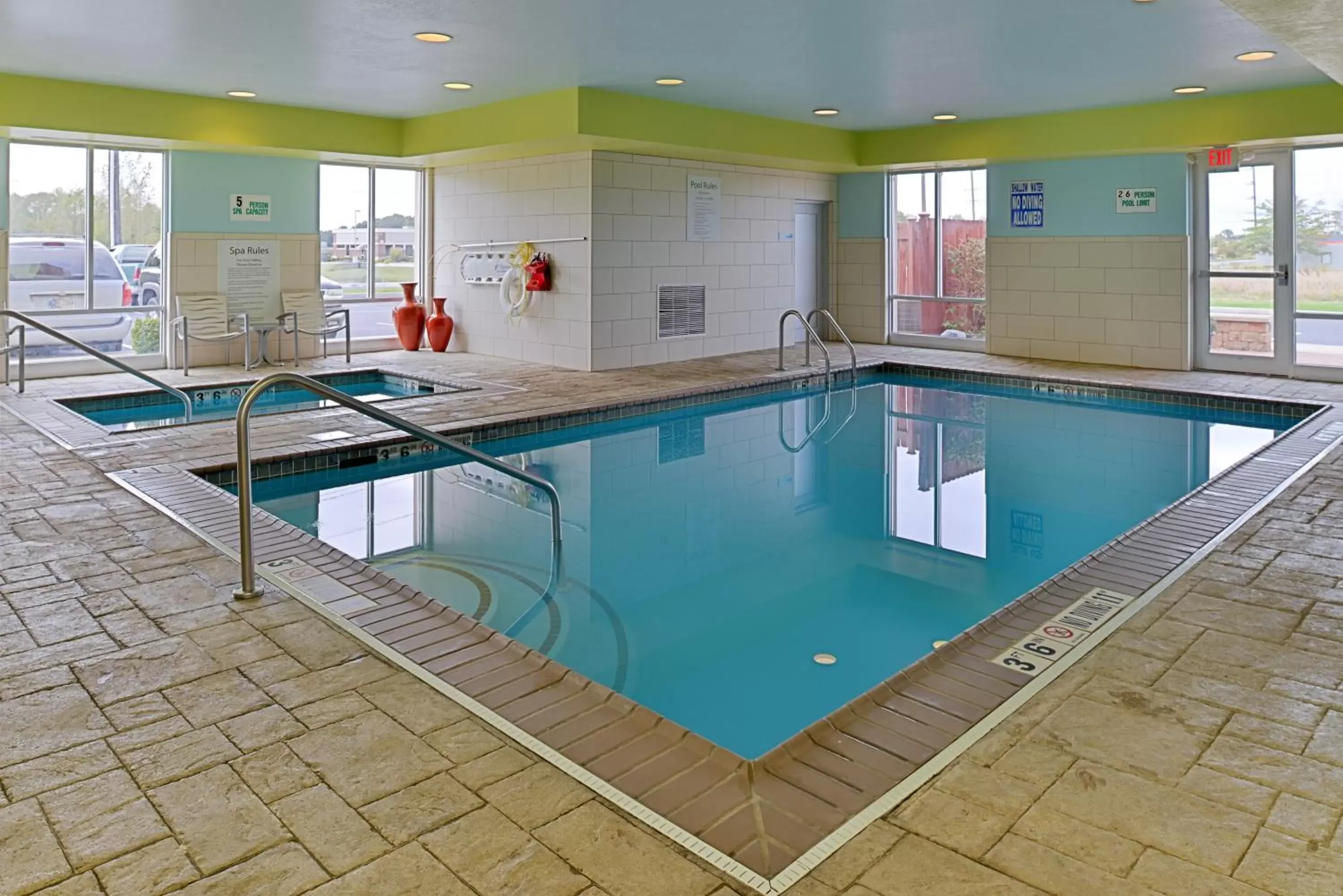 Swimming Pool in Holiday Inn Express Hotel & Suites Terre Haute, an IHG Hotel