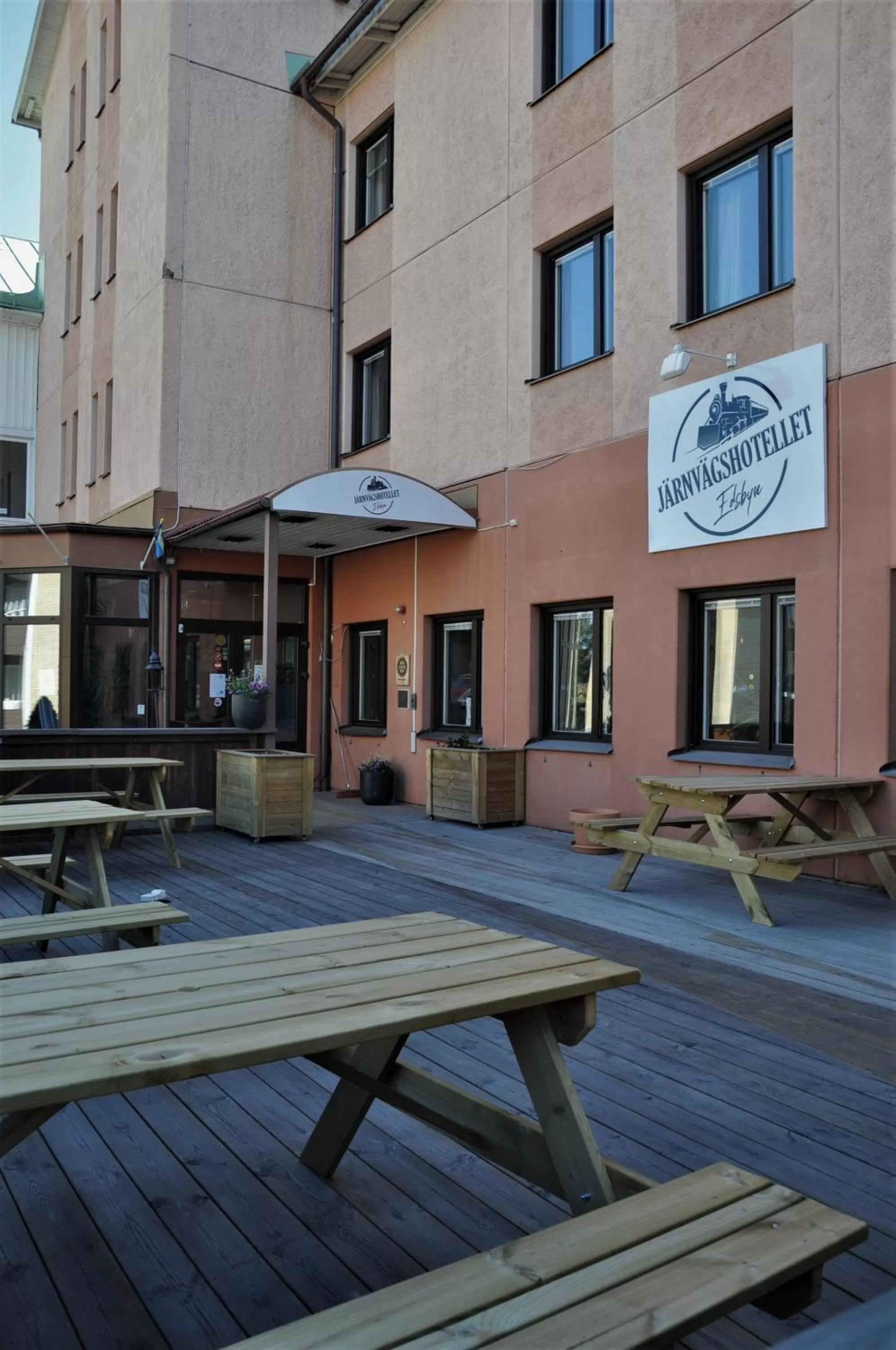 Property Building in Järnvägshotellet Edsbyn