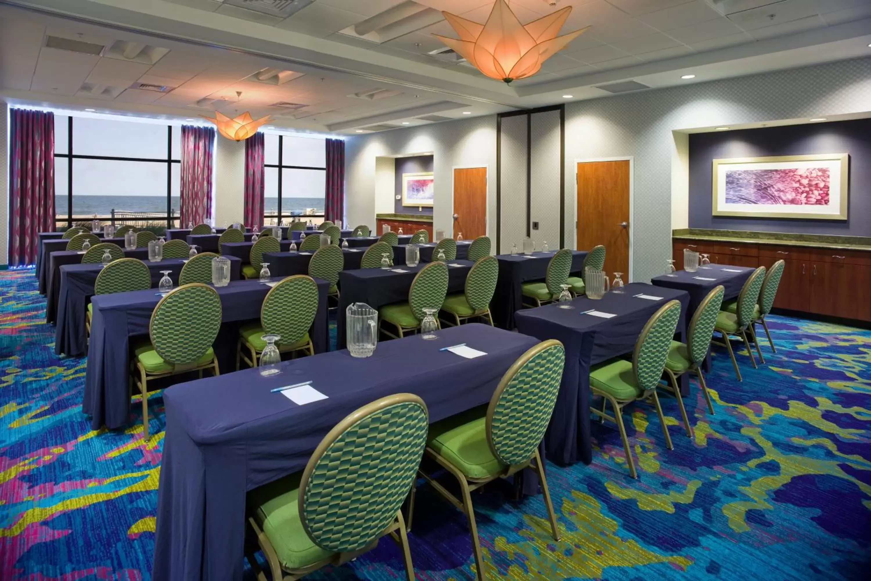 Meeting/conference room in SpringHill Suites by Marriott Virginia Beach Oceanfront