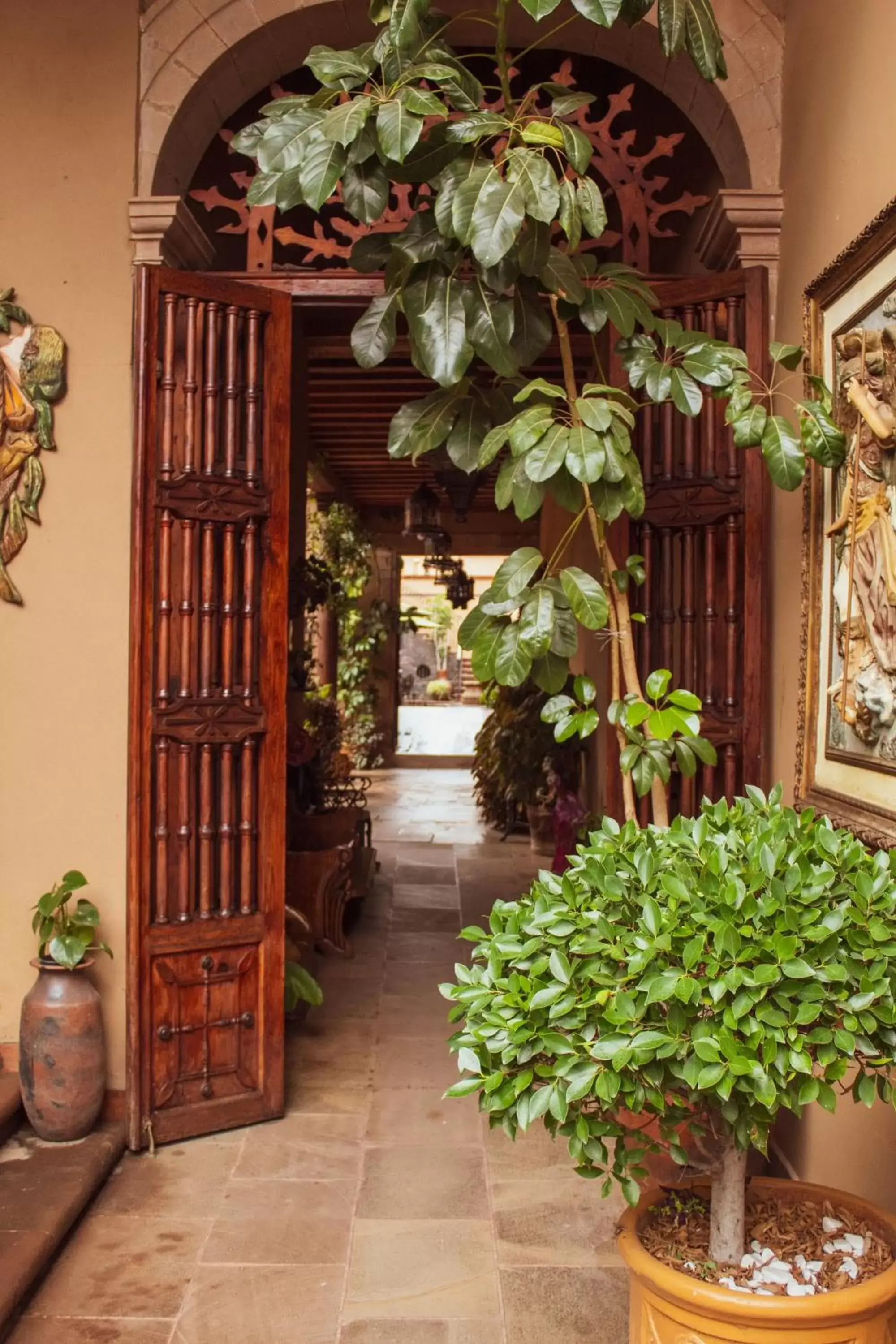 Patio in Mansion de los Sueños