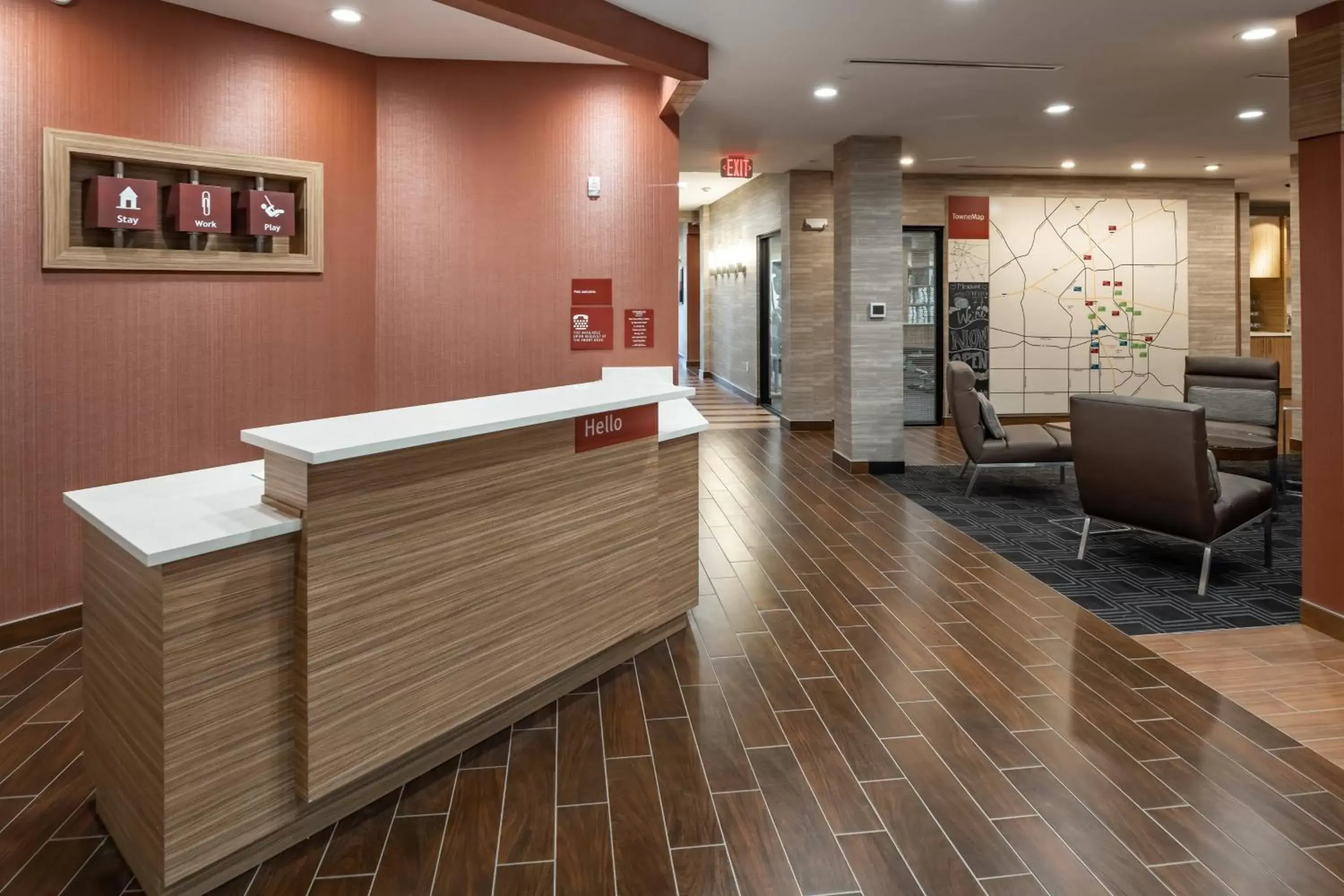 Lobby or reception, Lobby/Reception in TownePlace Suites by Marriott Dallas Mesquite